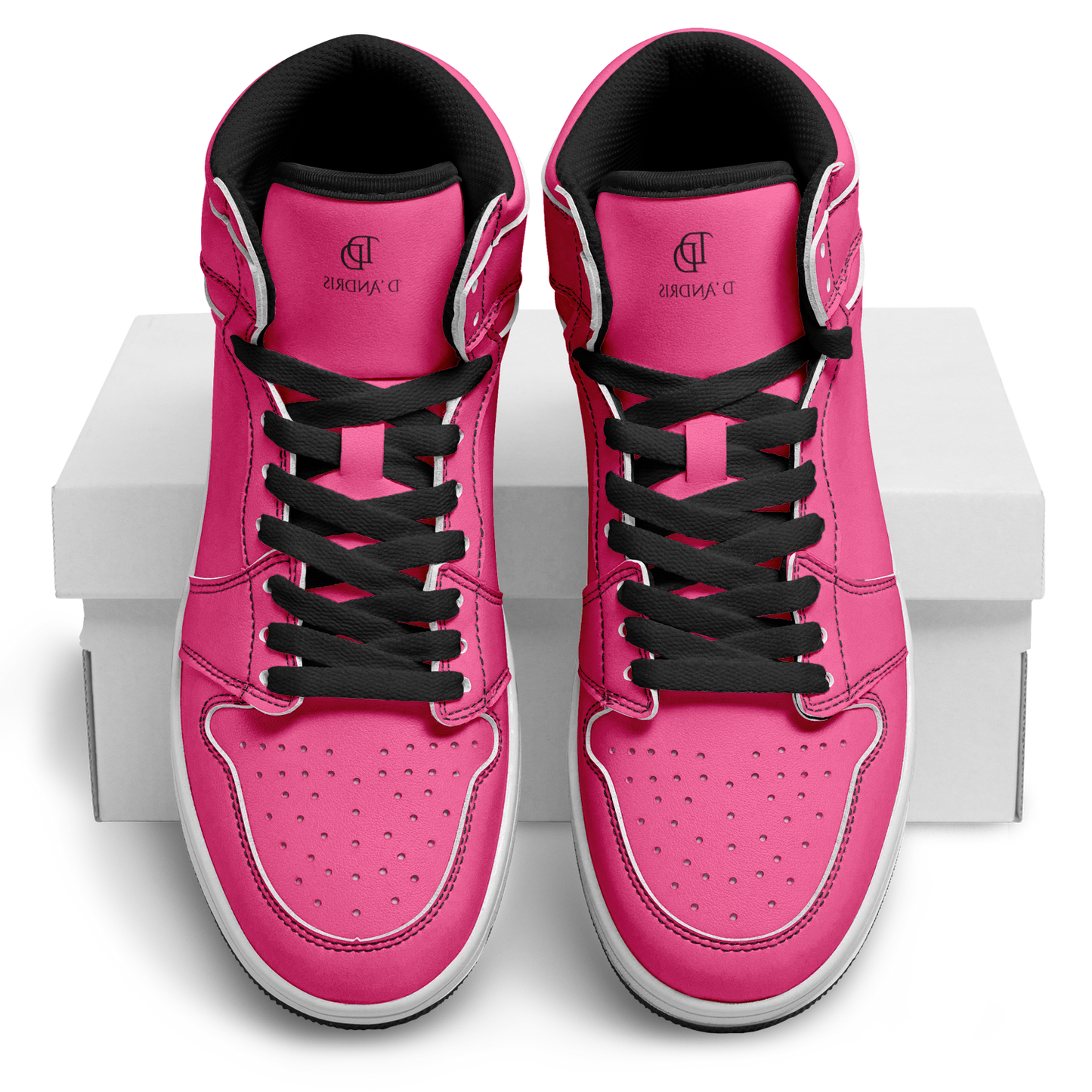 Pink High Top Shoes