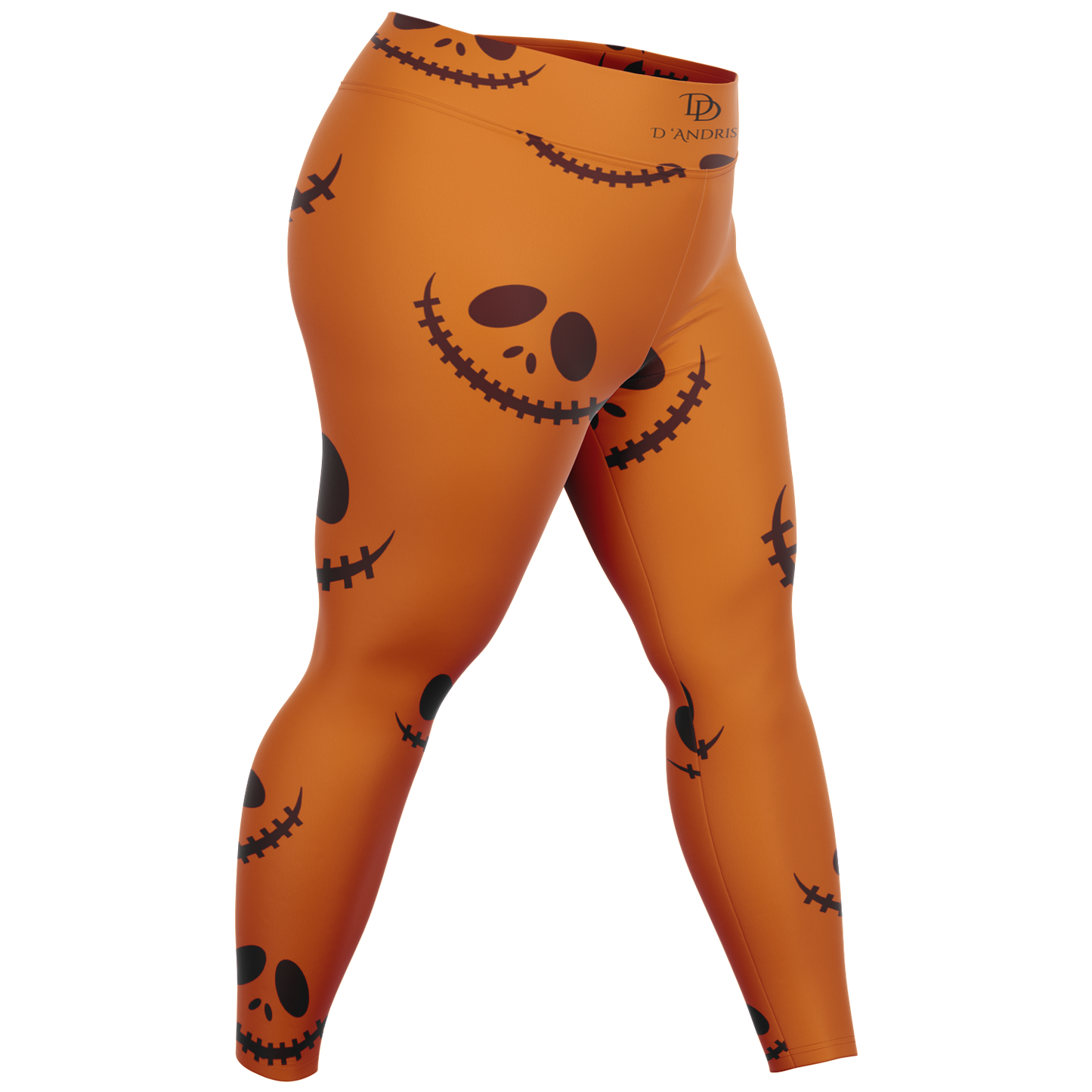 Halloween Jack's Smile Plus Size Legging