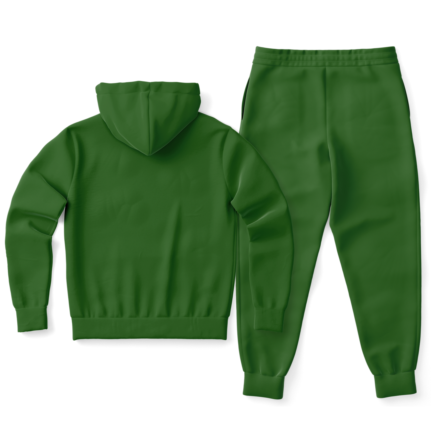 Green Zip-Up Hoodie & Jogger