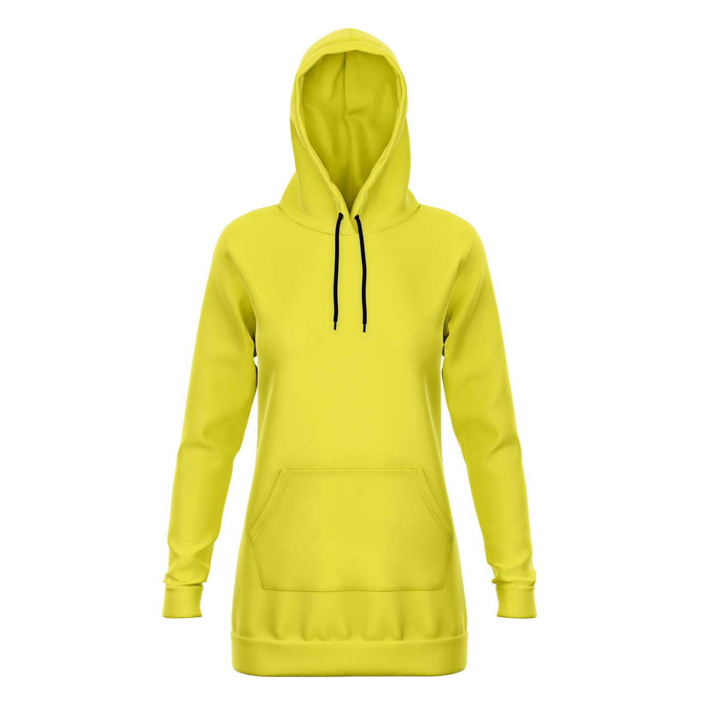 Yellow Longline Hoodie