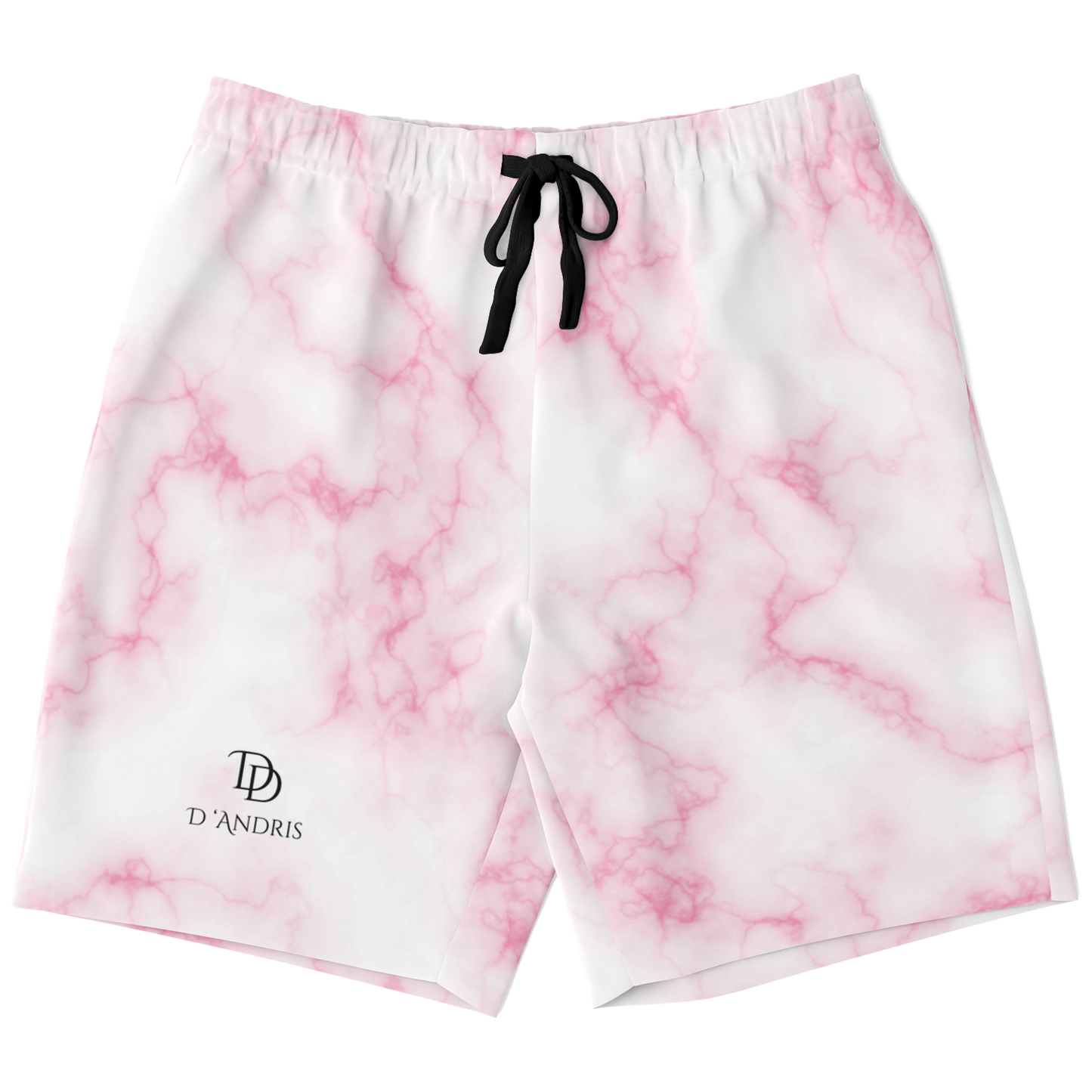 Pink Marble Long Shorts