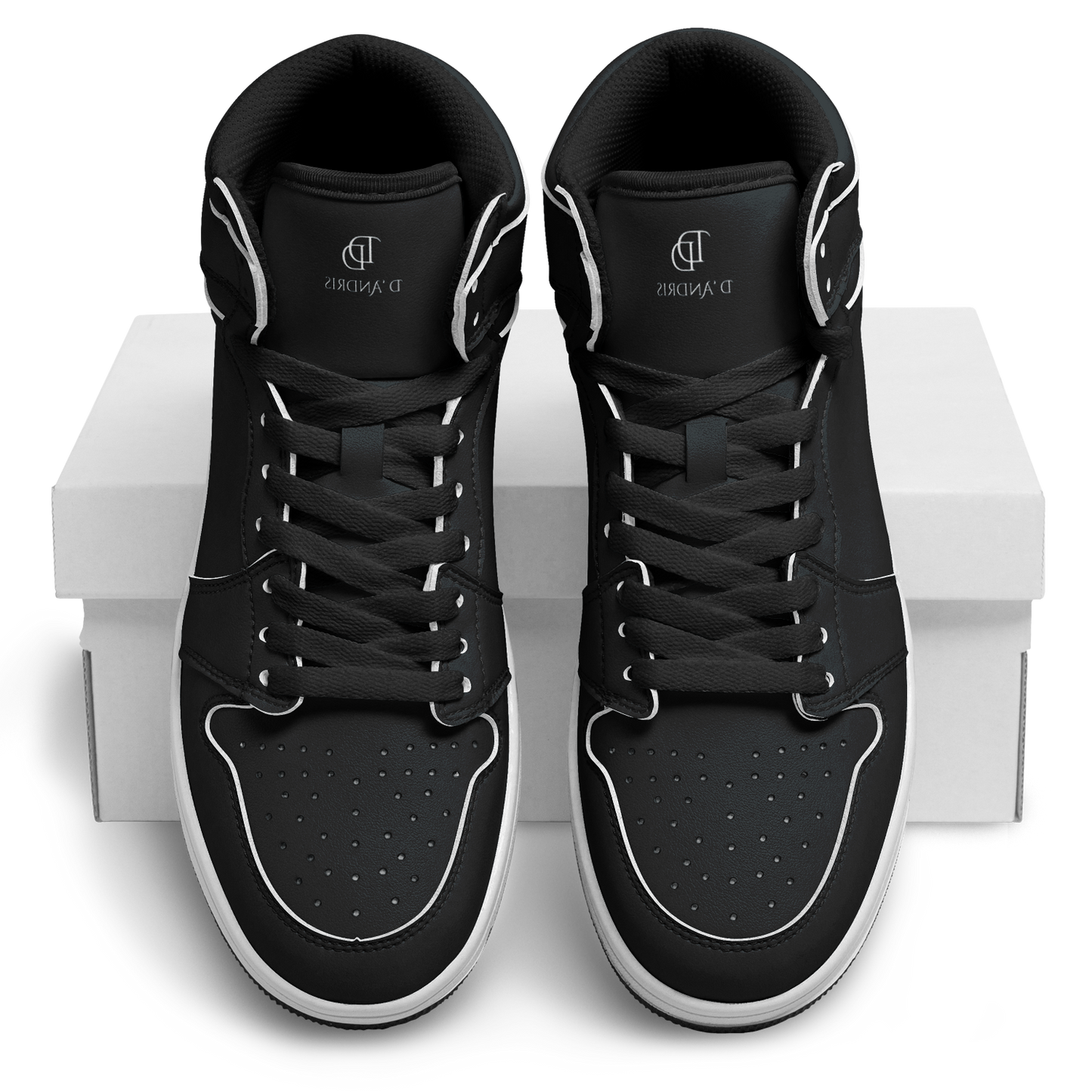 Black High Top Shoes