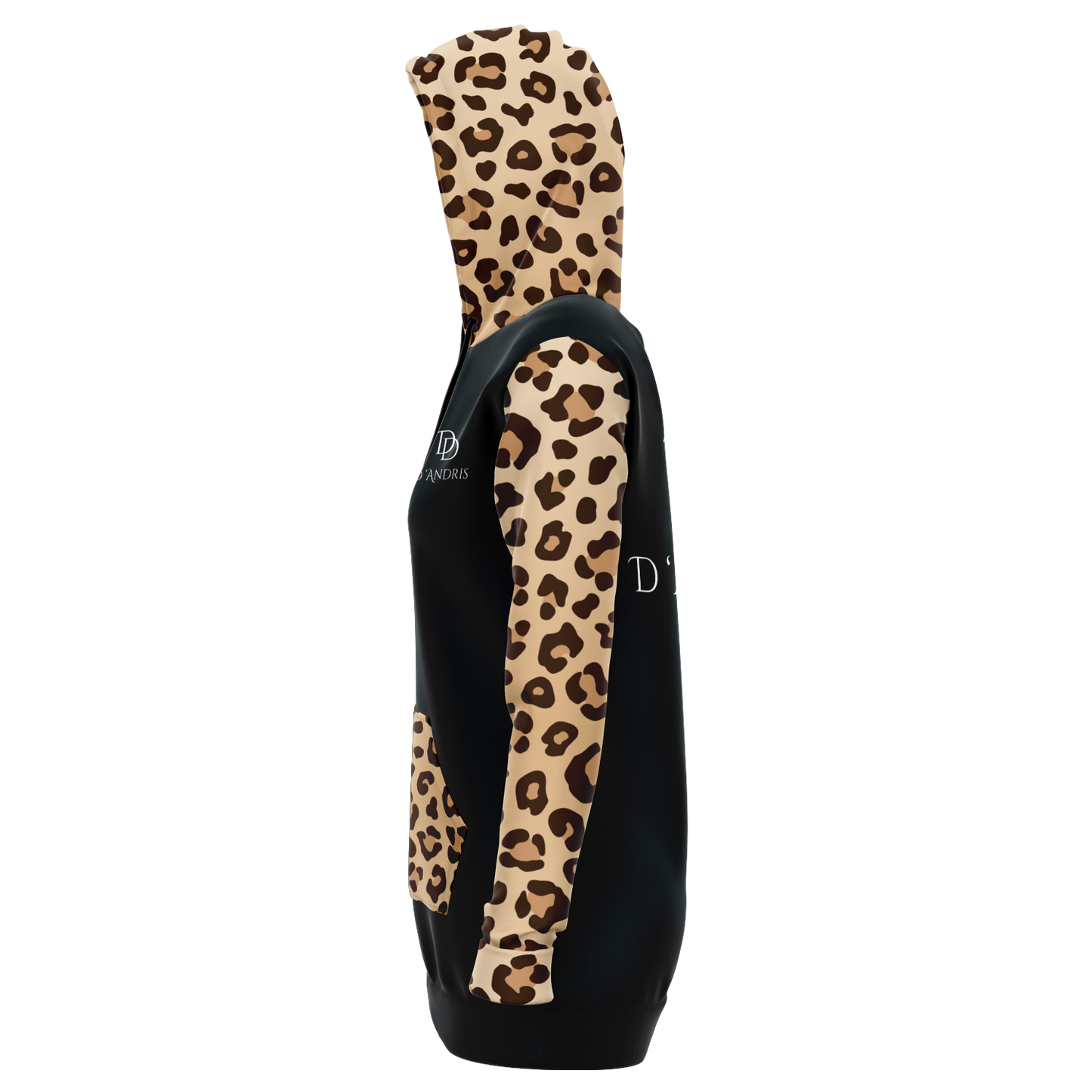 Leopard Longline Hoodie