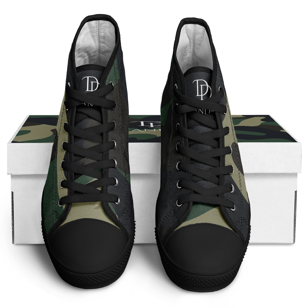 Camo High Top Shoes