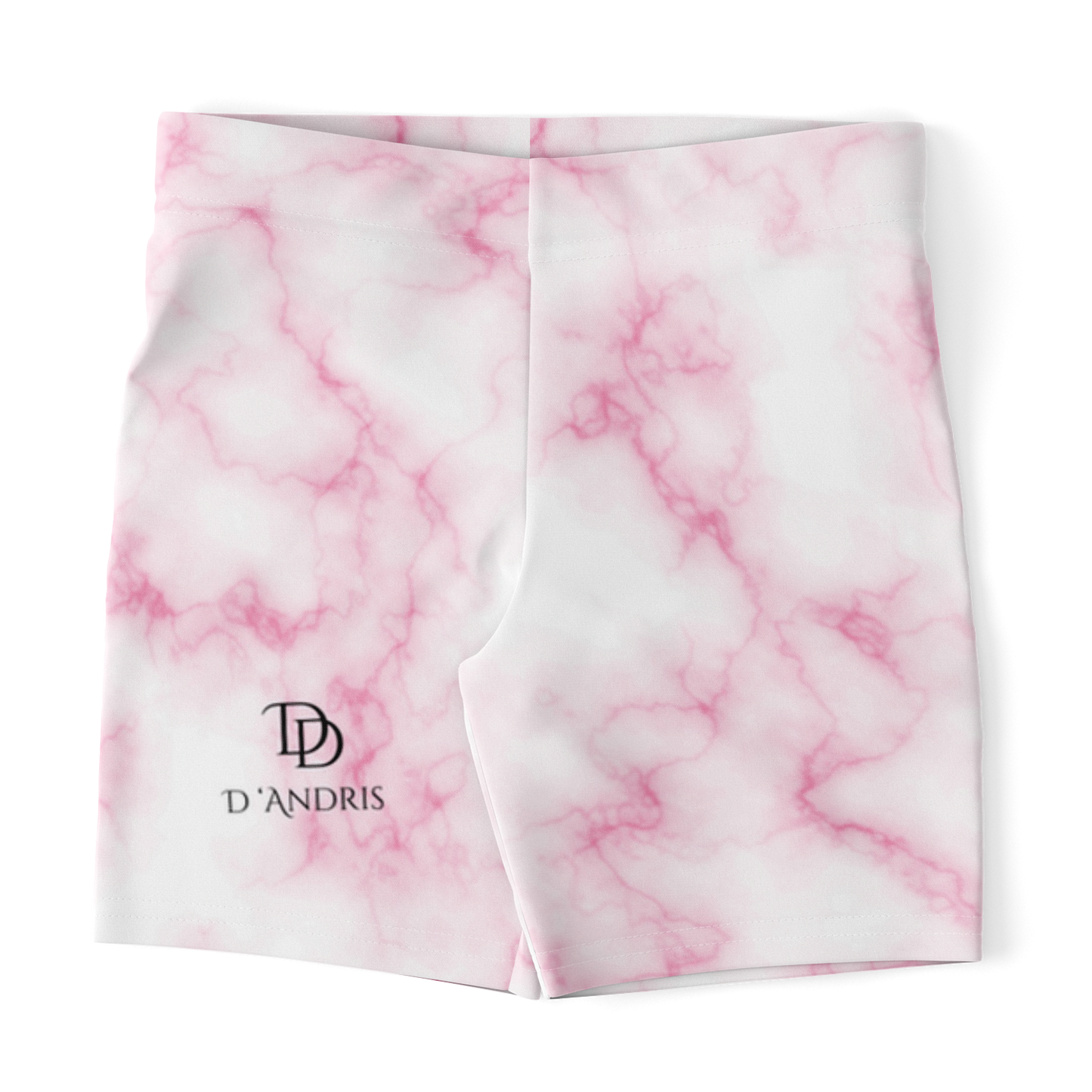 Pink Marble Legging Shorts