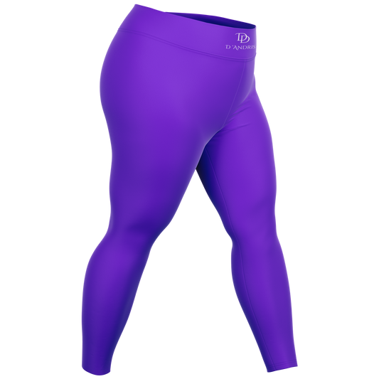 Purple Plus-Size Legging