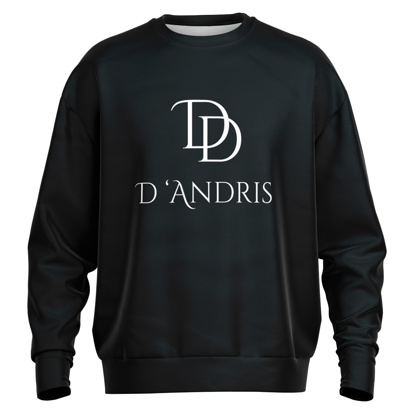 Black Heavyweight Oversized Sweatshirt