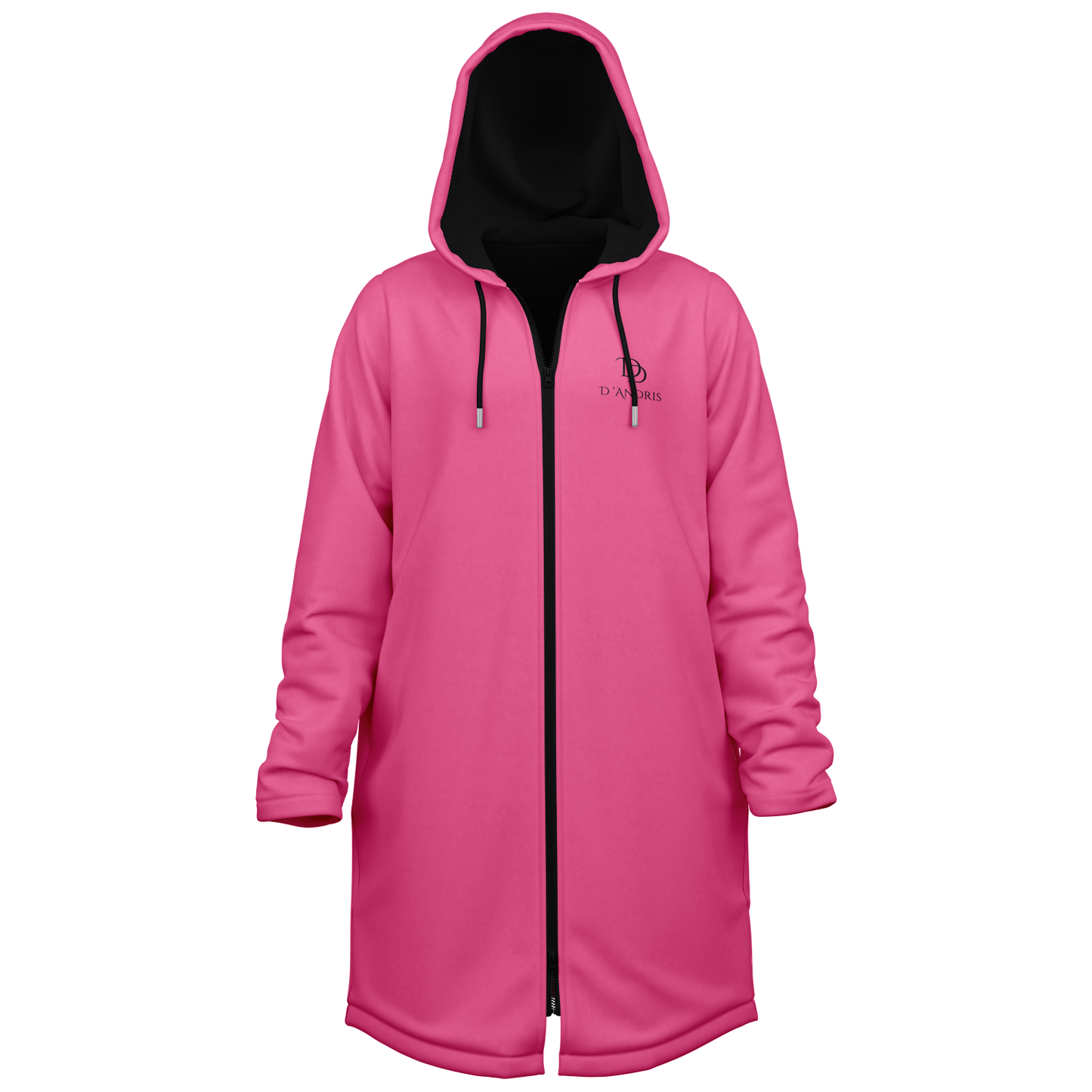 Pink Zipper Cloak