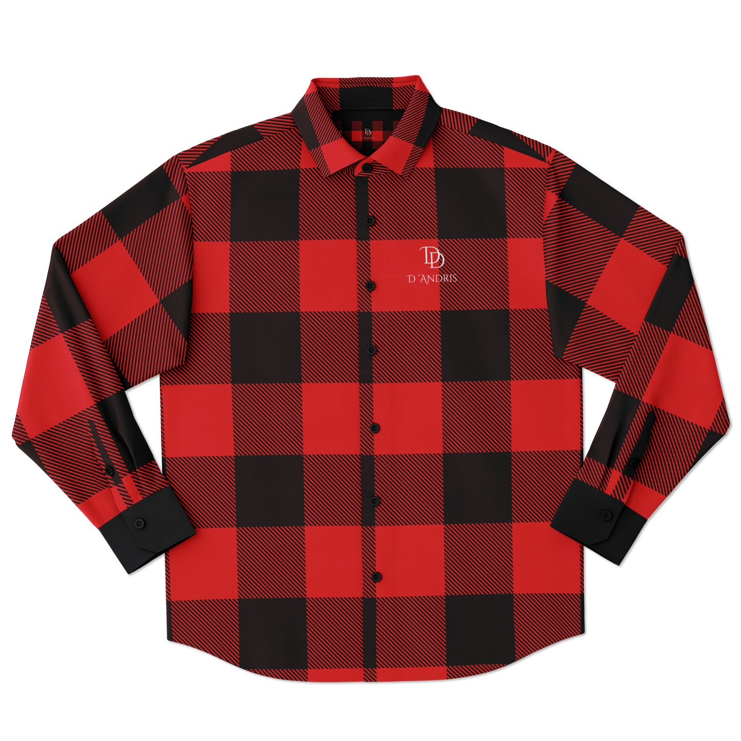Plaid Long Sleeve Button Down Shirt