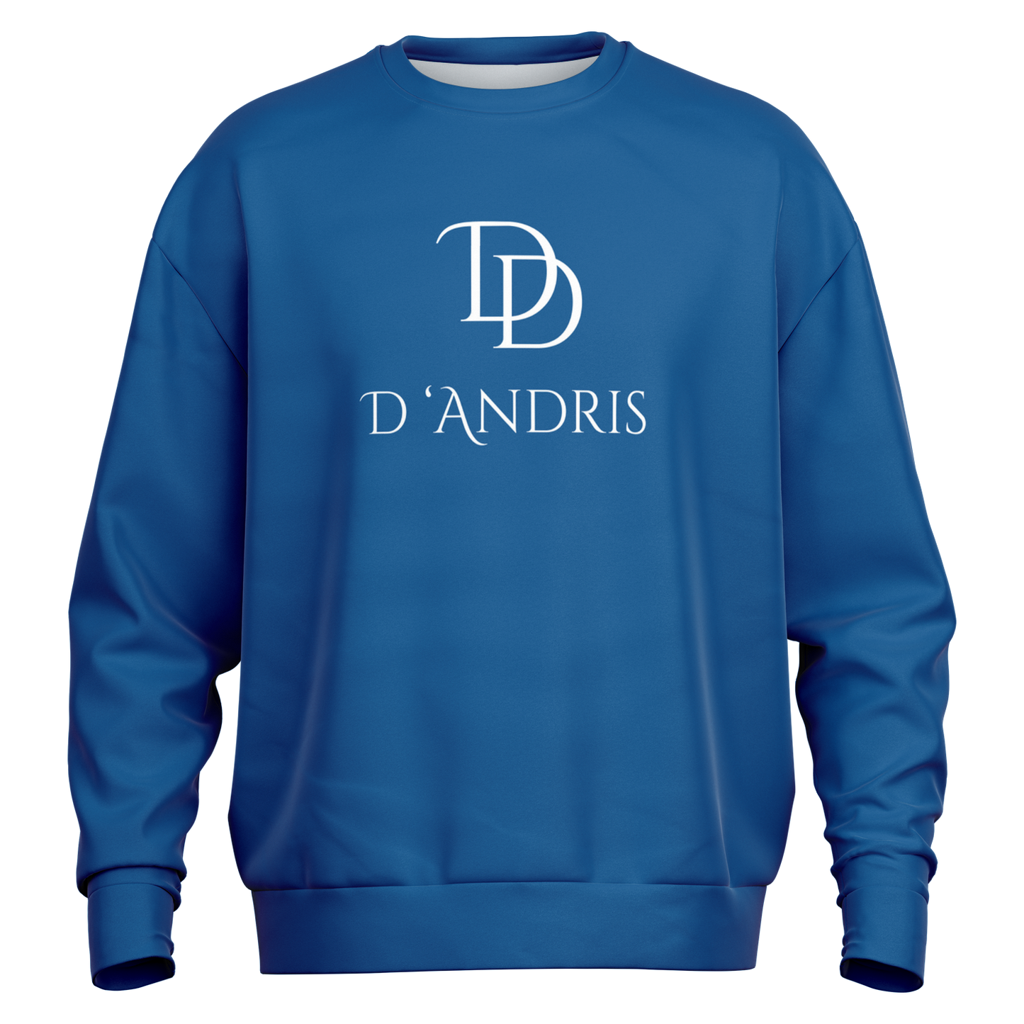 Blue Heavyweight Over-sized Sweatshirt