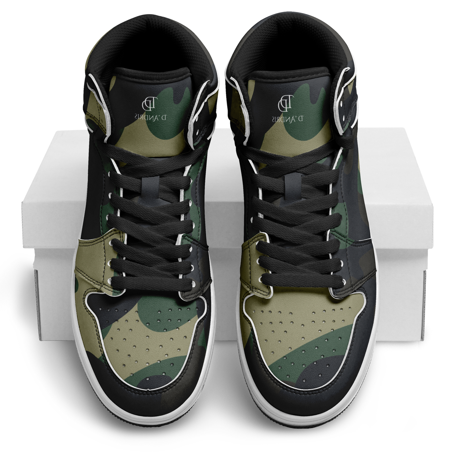 Camo High Top Shoes