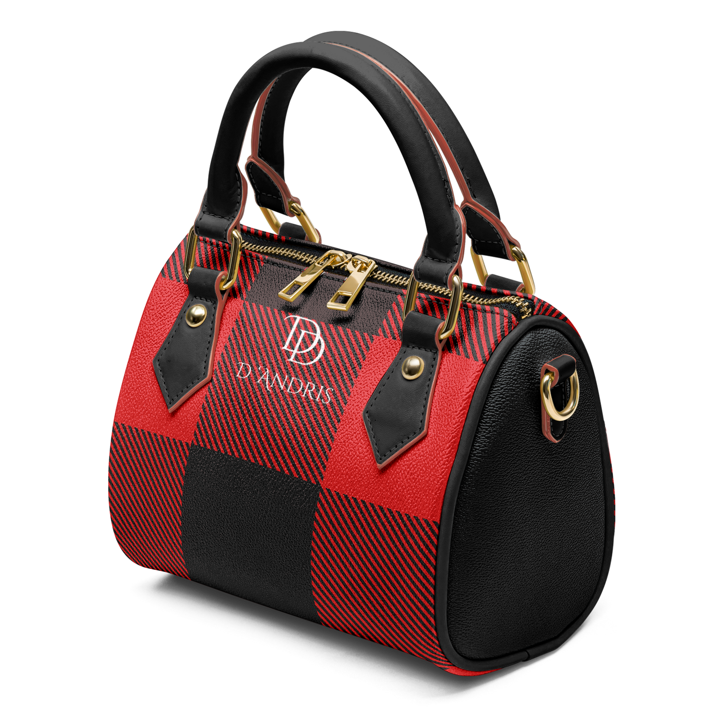 Plaid Cross-body Handbag