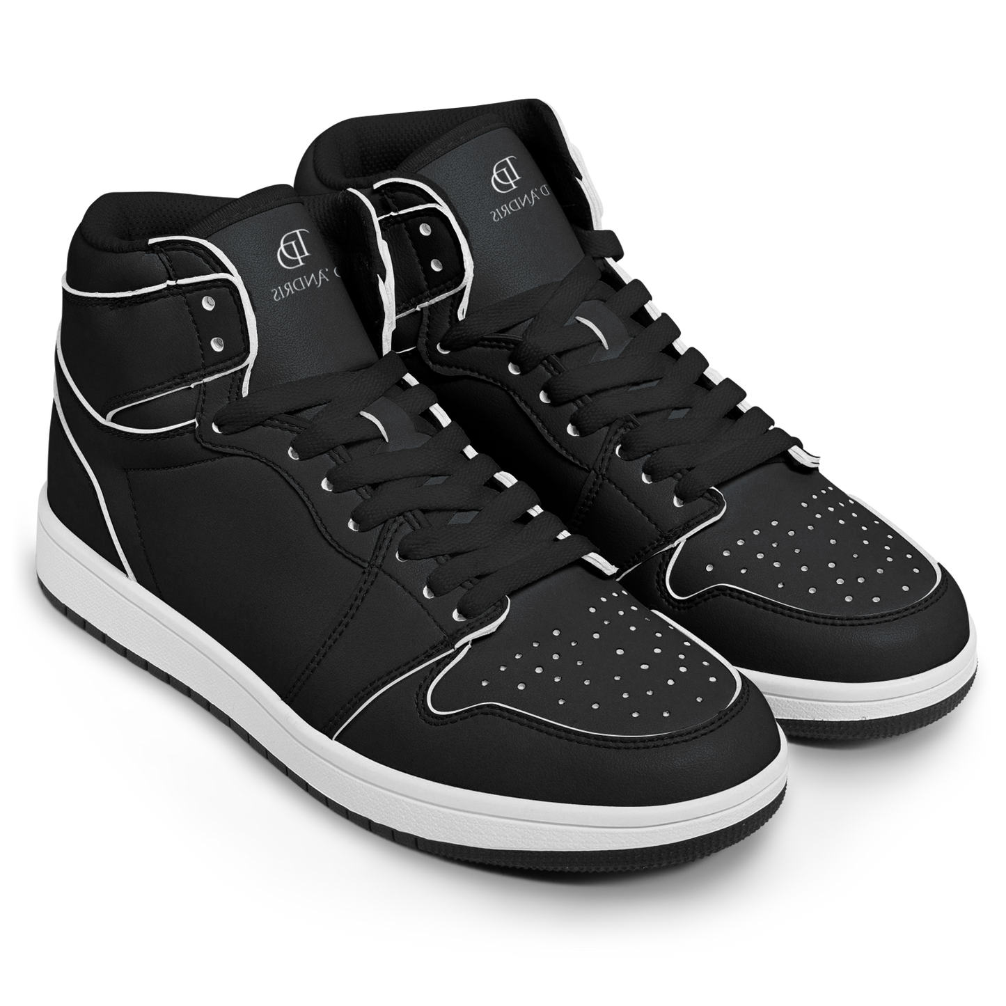 Black High Top Shoes
