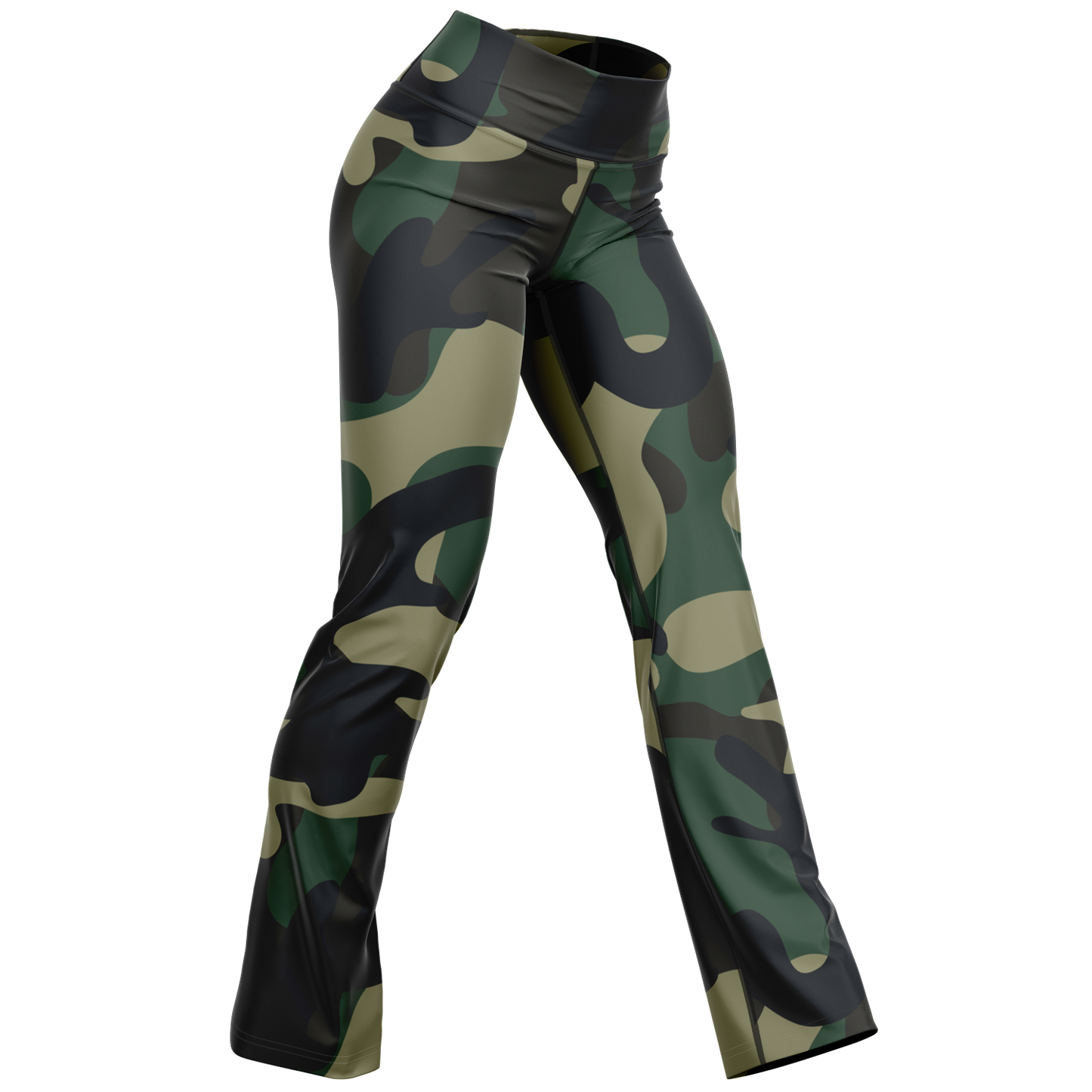 Camo Flare Leggings