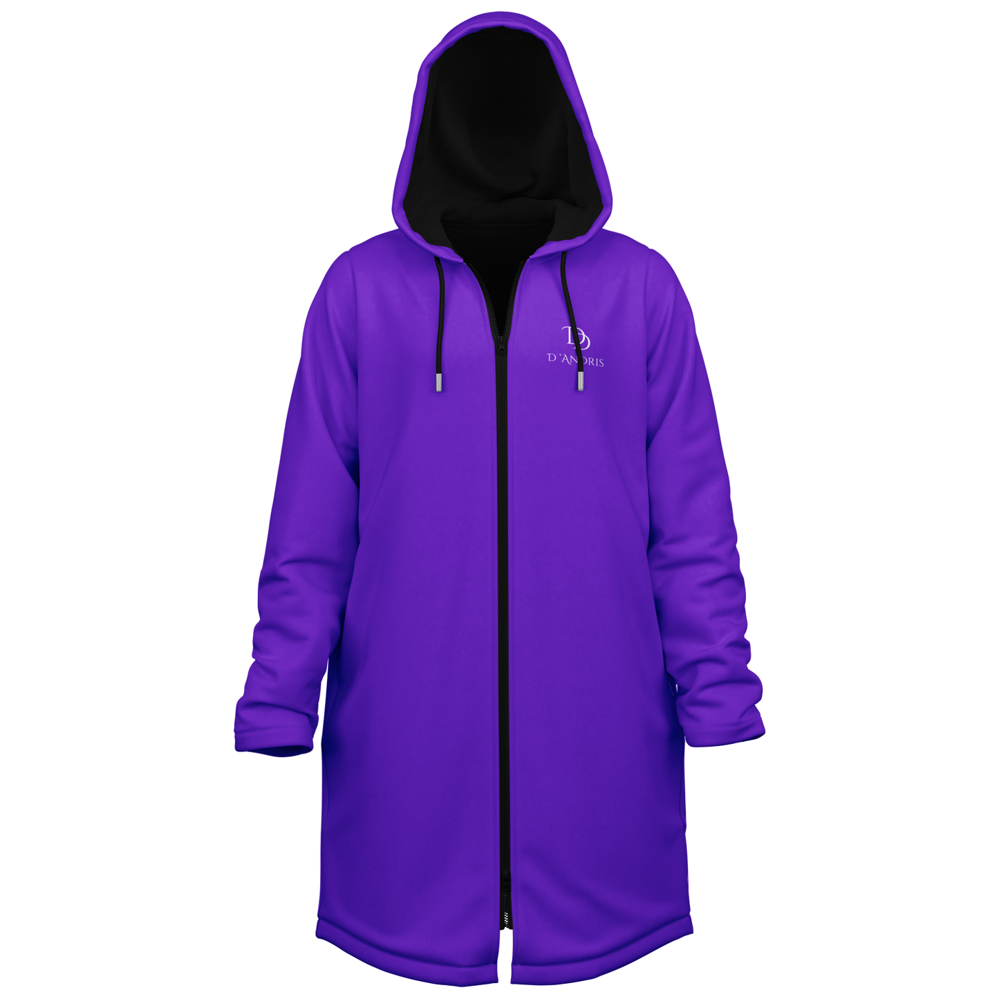 Purple Zipper Cloak