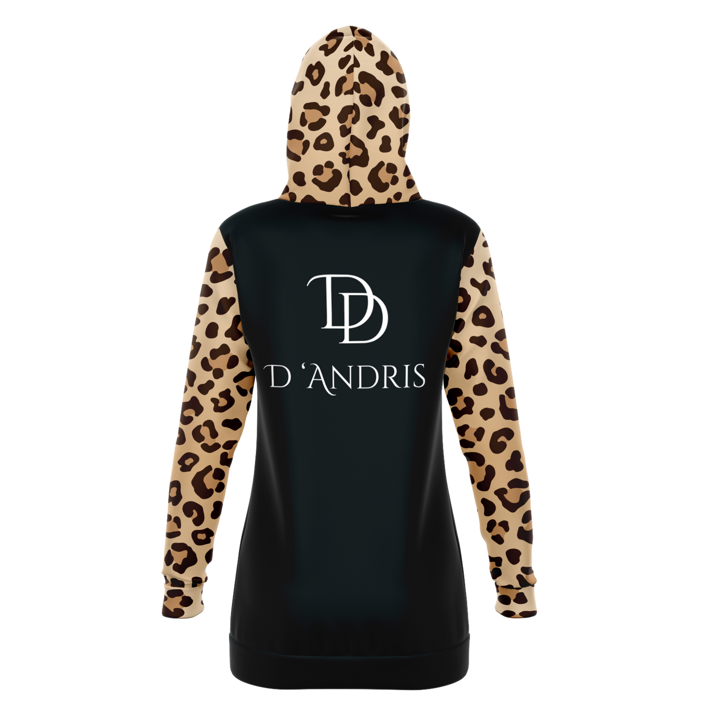 Leopard Longline Hoodie