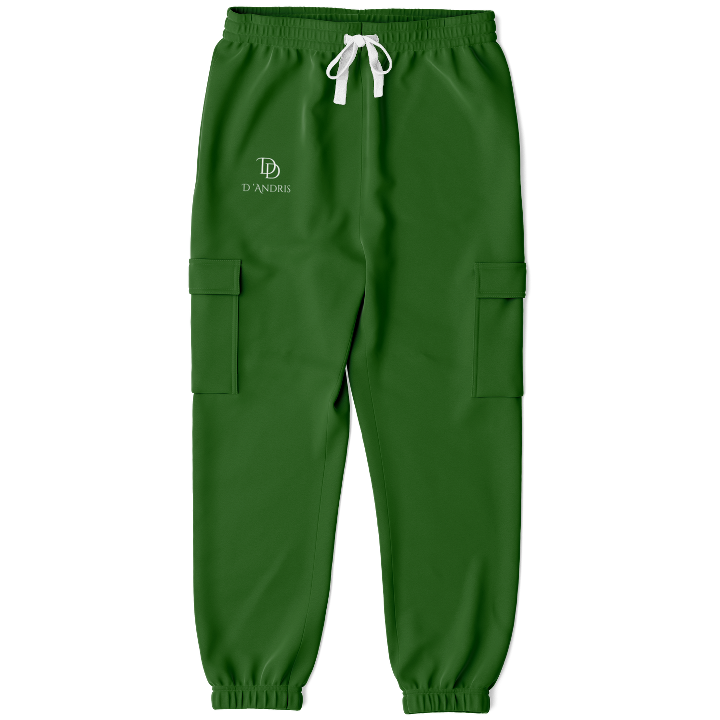 Green Cargo Sweatpants