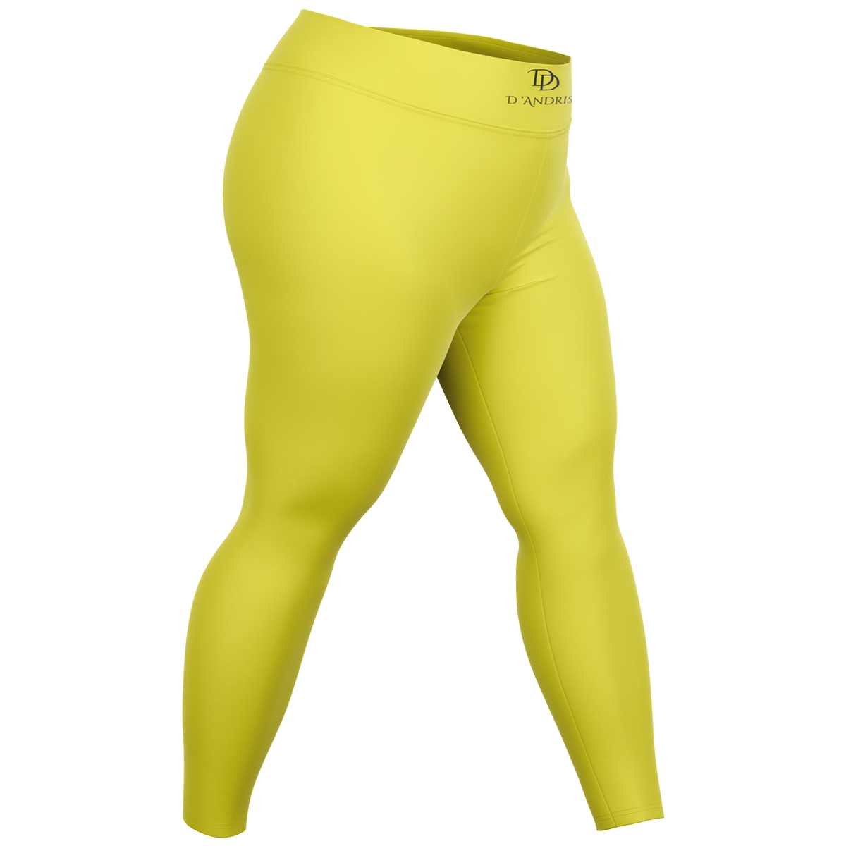 Yellow Plus-Size Legging