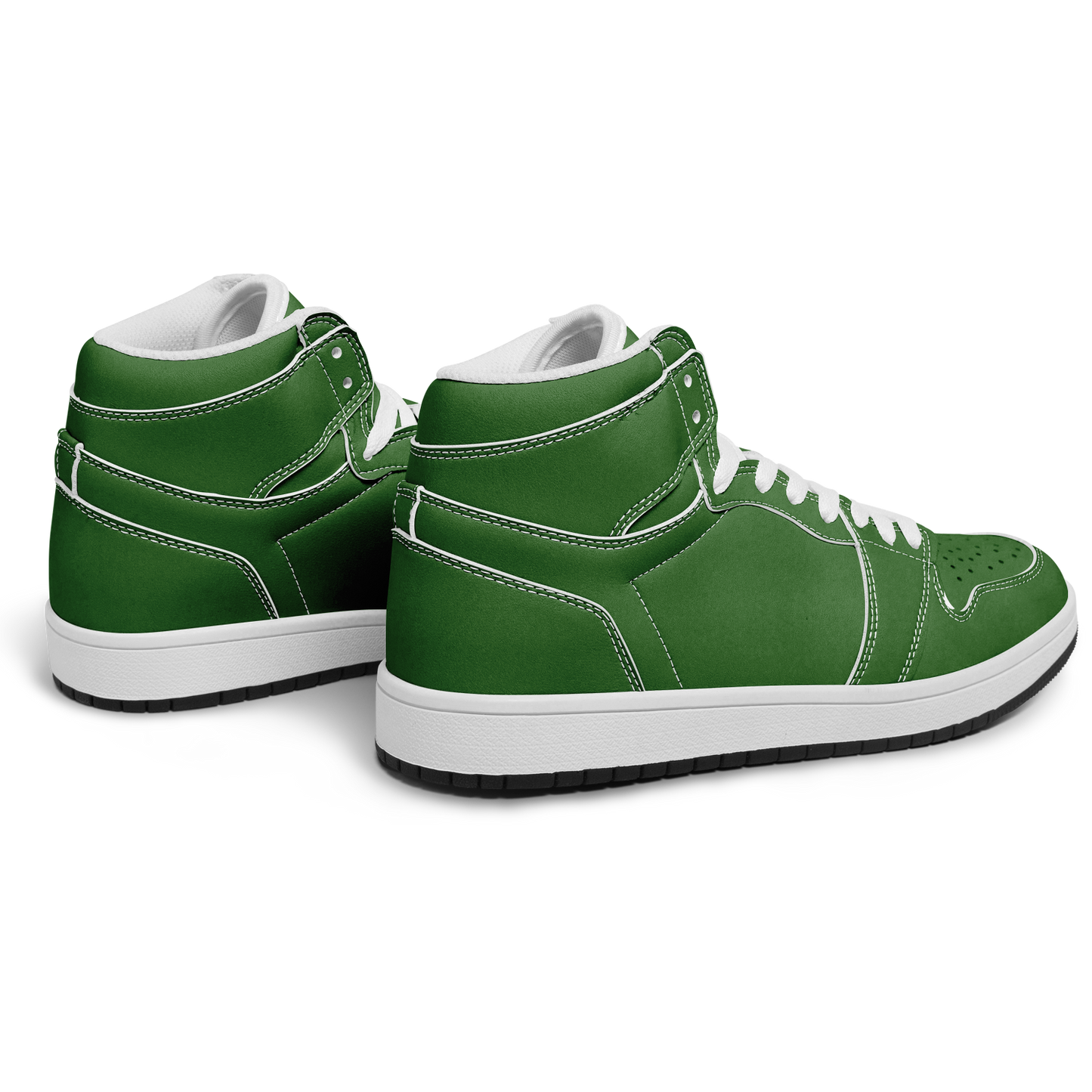 Green High Top Shoes