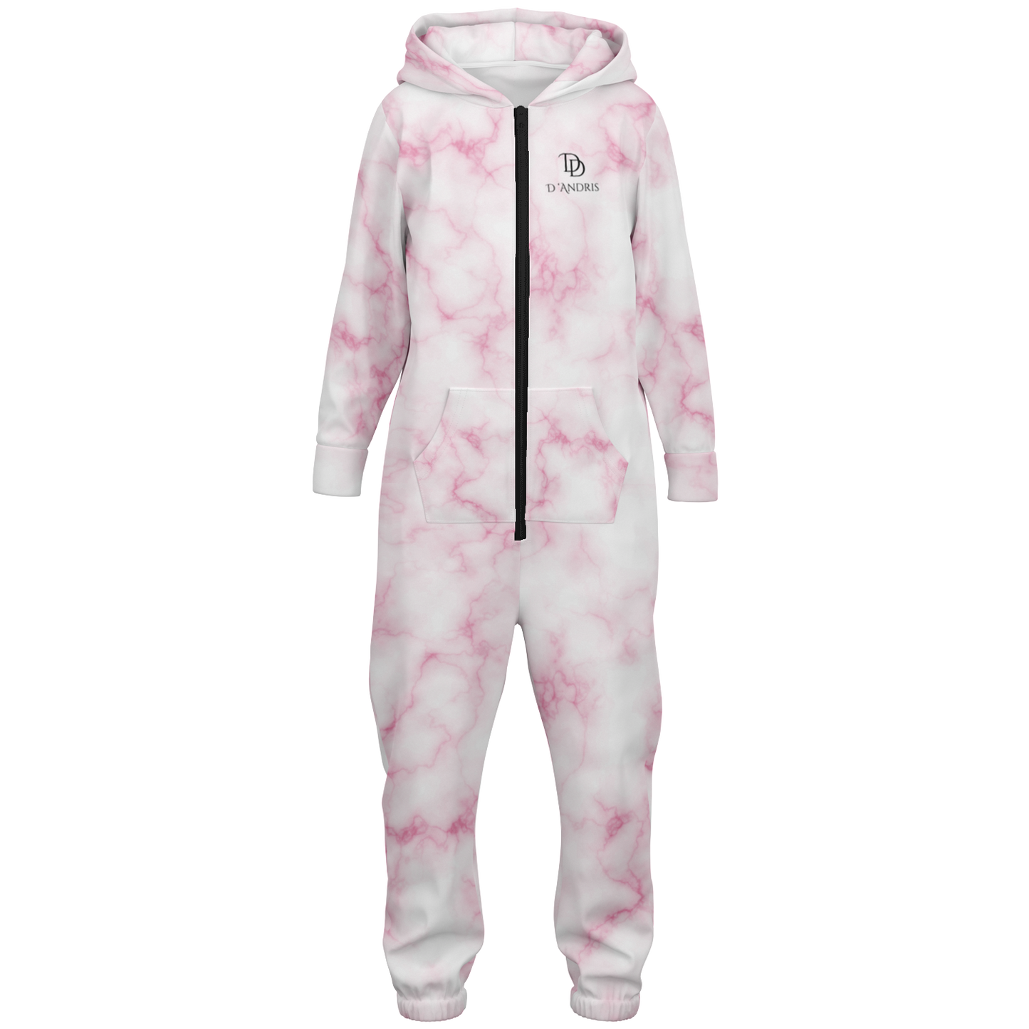Pink Marble Youth Jumpsuit