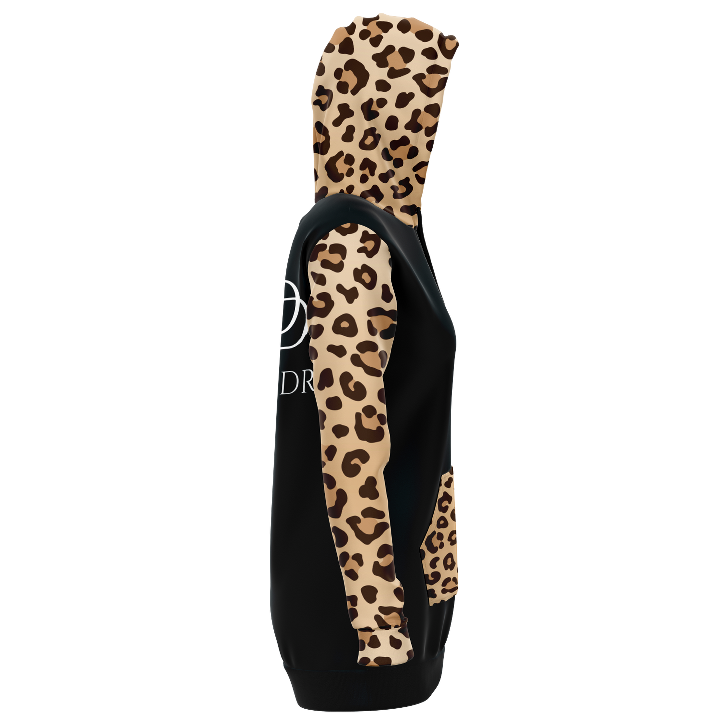 Leopard Longline Hoodie