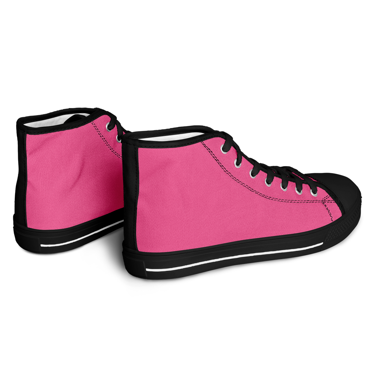 Pink High Top Shoes