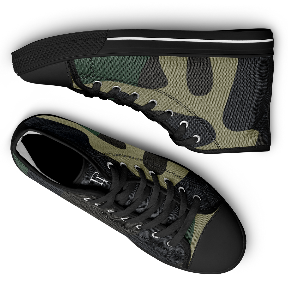 Camo High Top Shoes