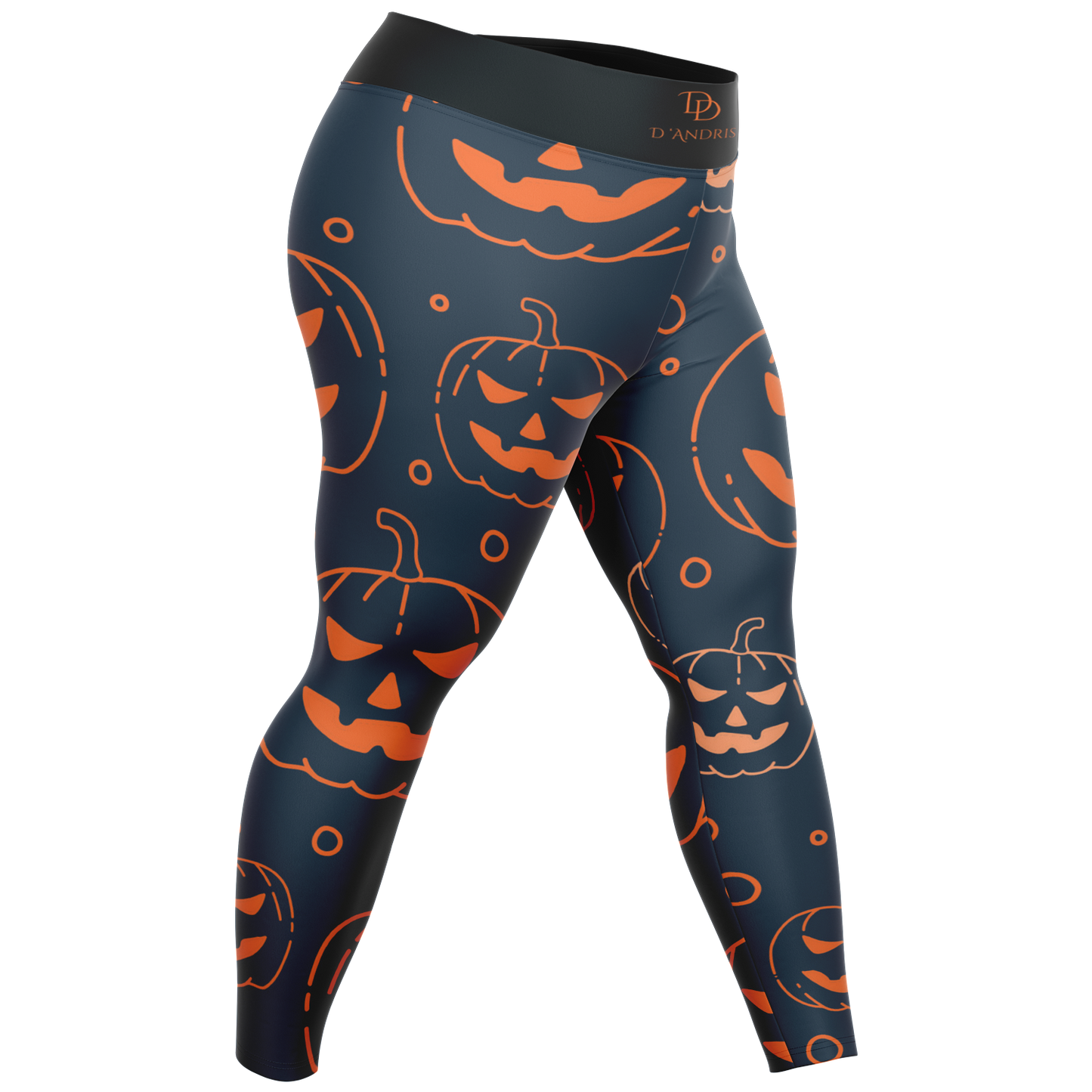 Halloween Jack-O-Lantern Plus Size Legging