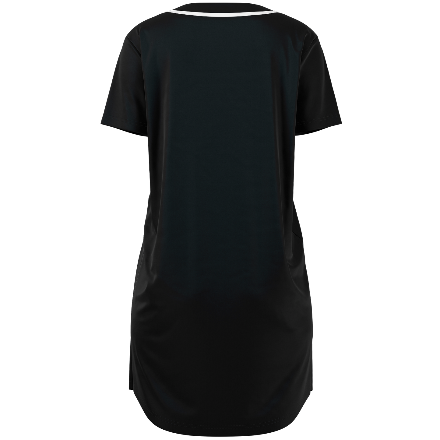 Black Baseball Jersey Dress