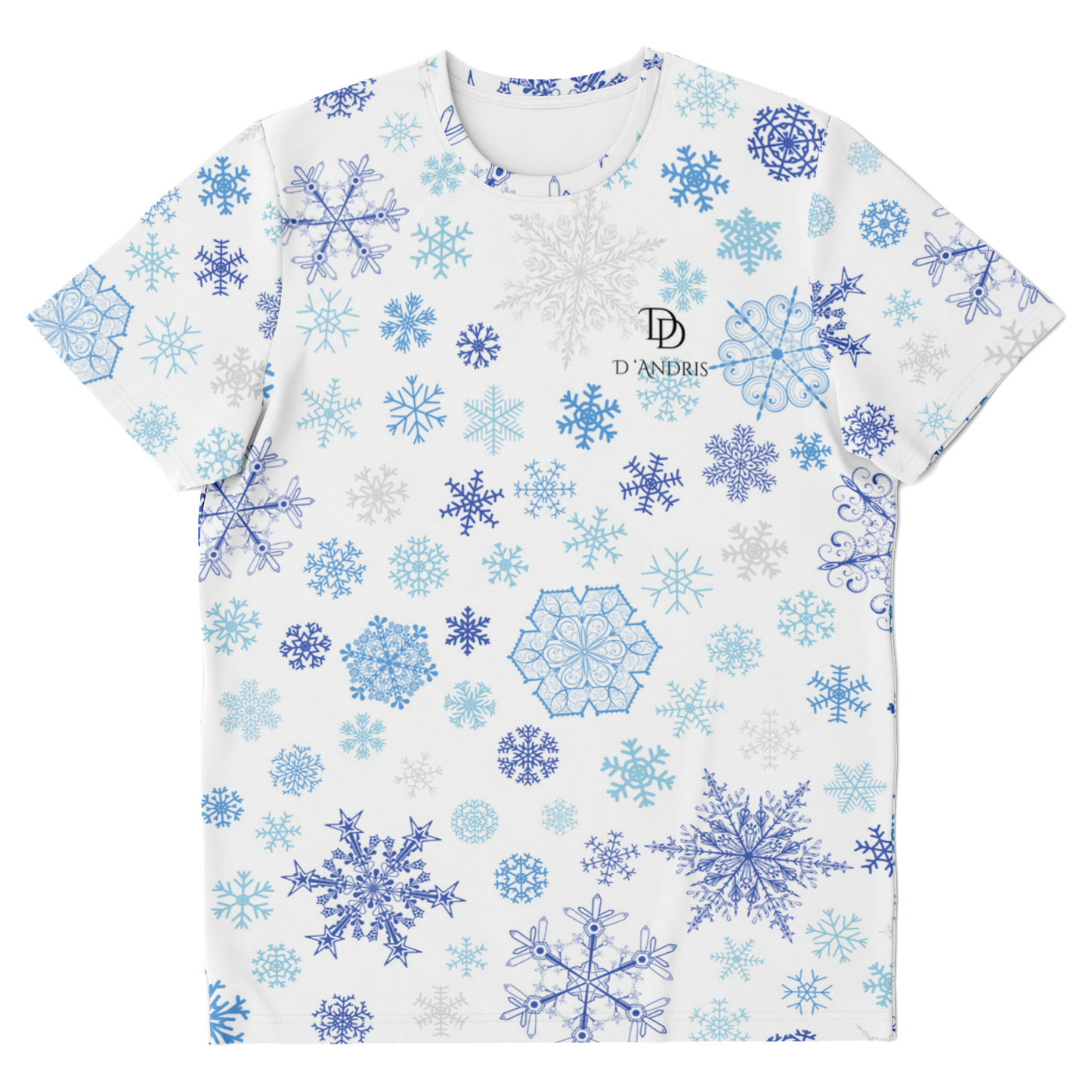 White Snowfall Christmas T-shirt