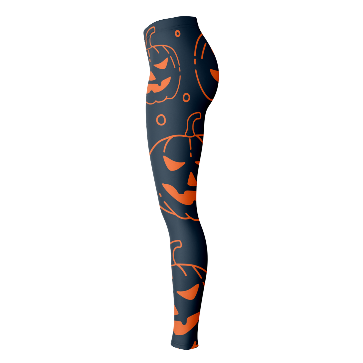 Halloween Jack-O-Lantern Leggings
