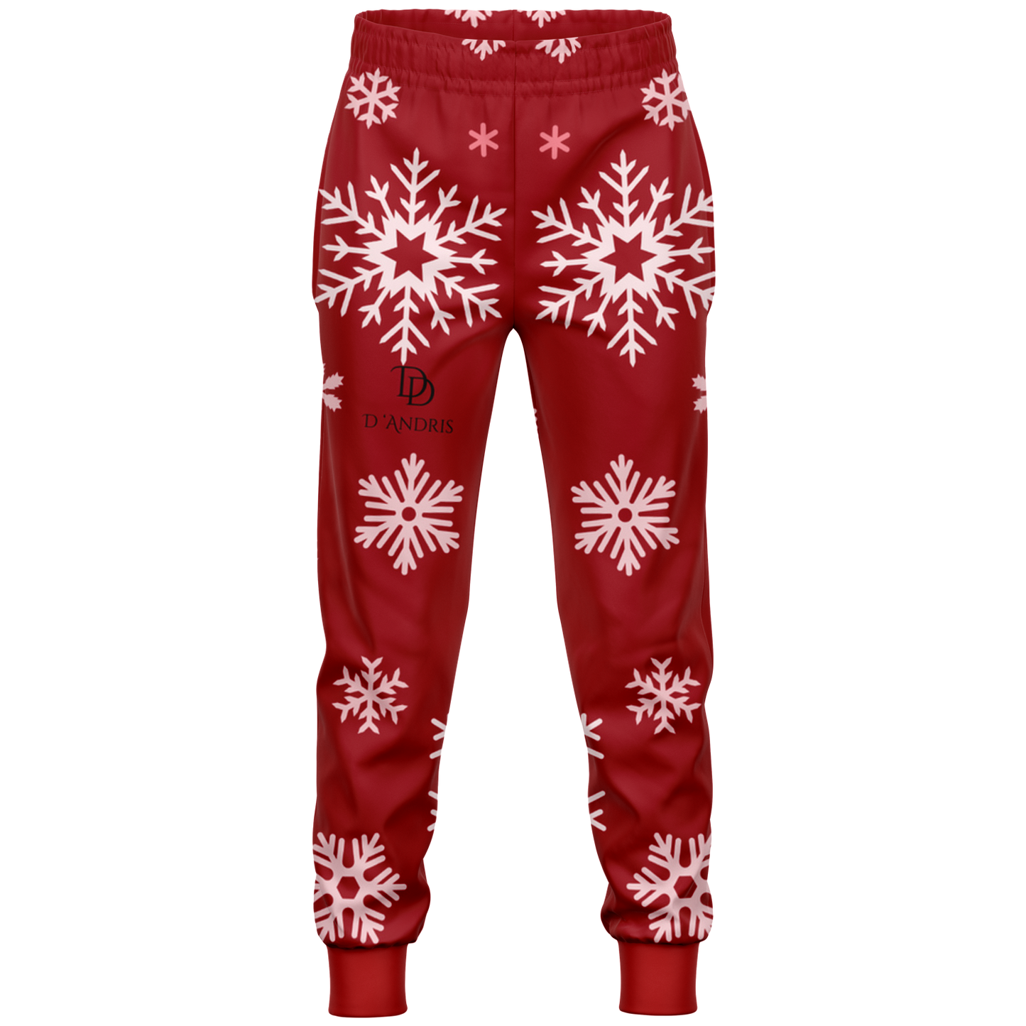 Red Snowfall Christmas Kids/Youth Jogger