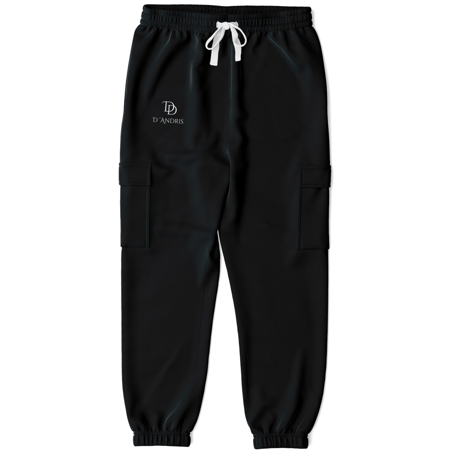 Black Cargo Sweatpants