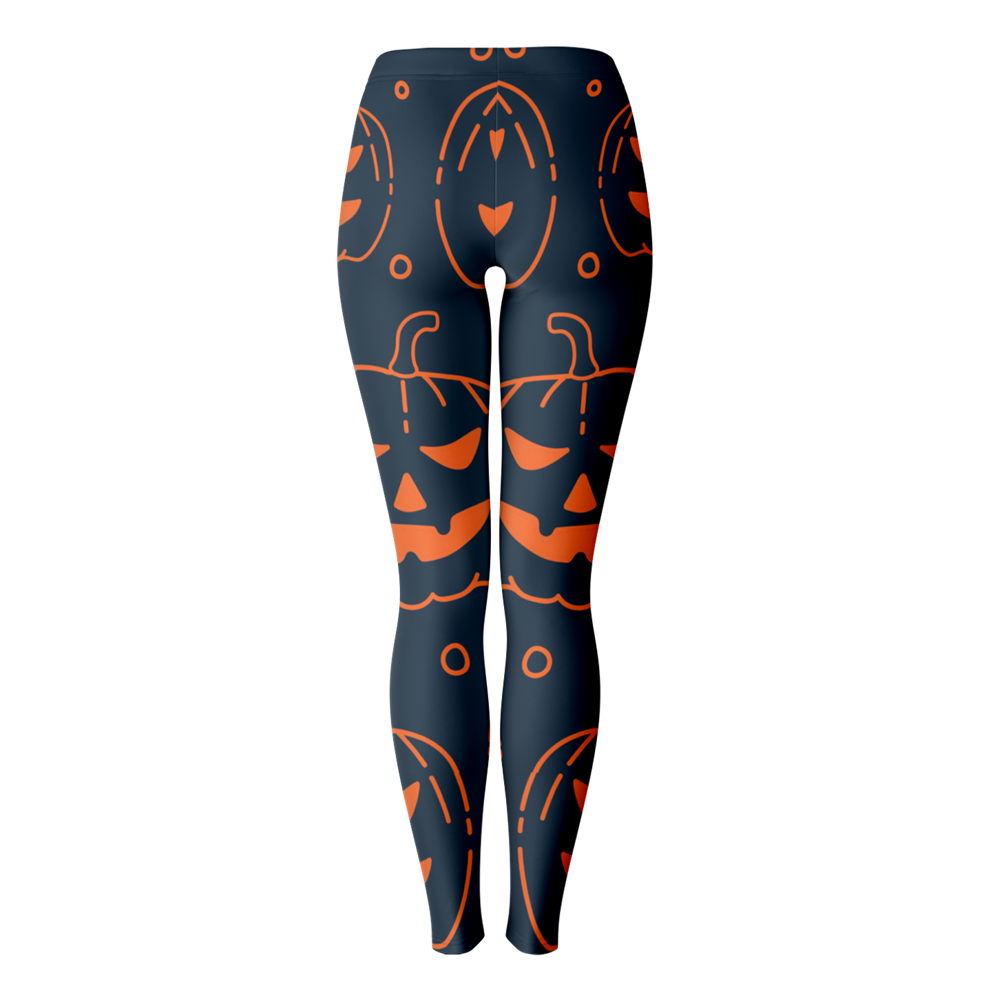 Halloween Jack-O-Lantern Leggings