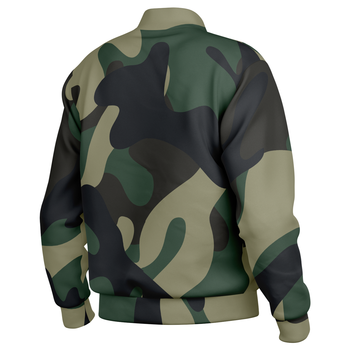 Camo Baseball Jacket