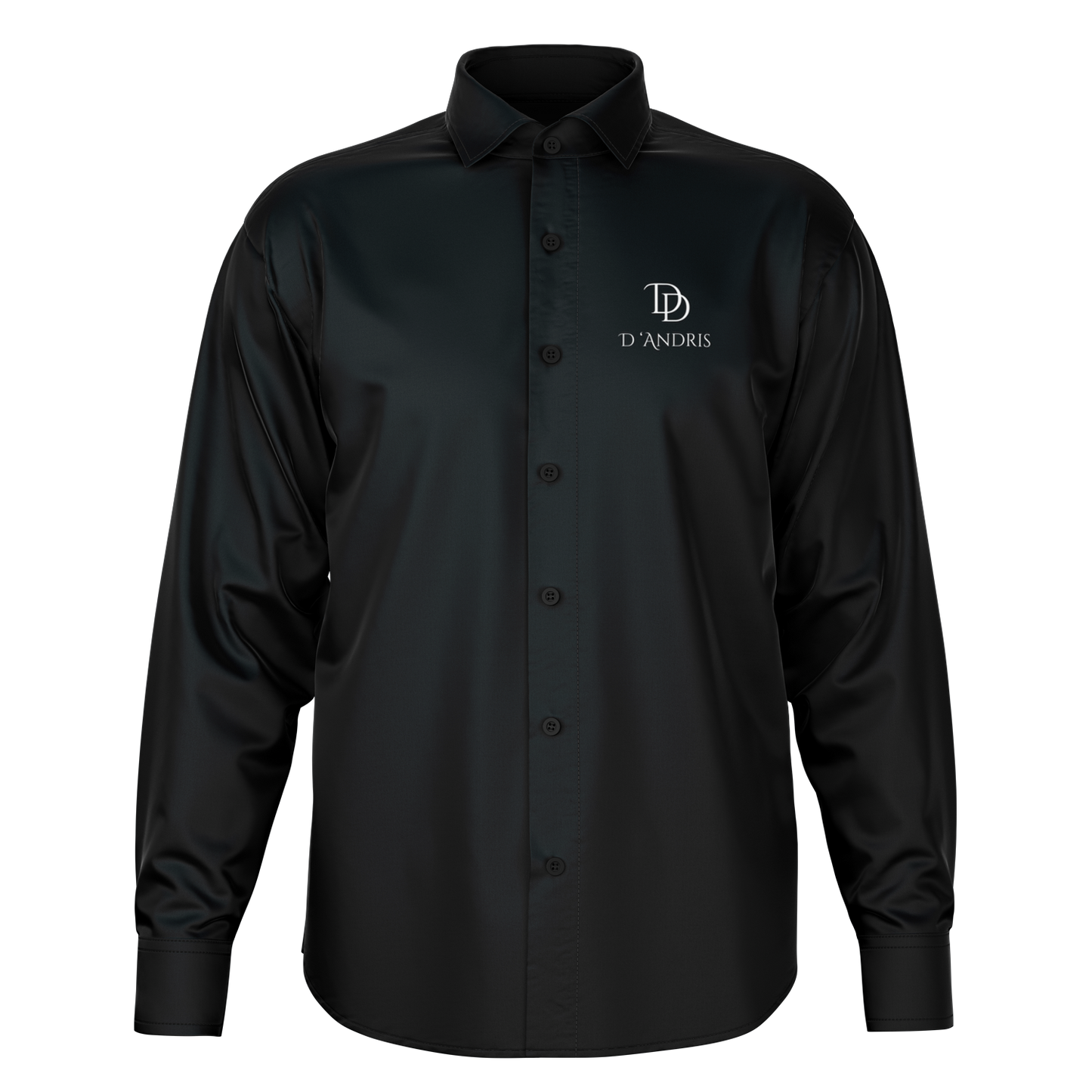 Black Long Sleeve Button Down Shirt