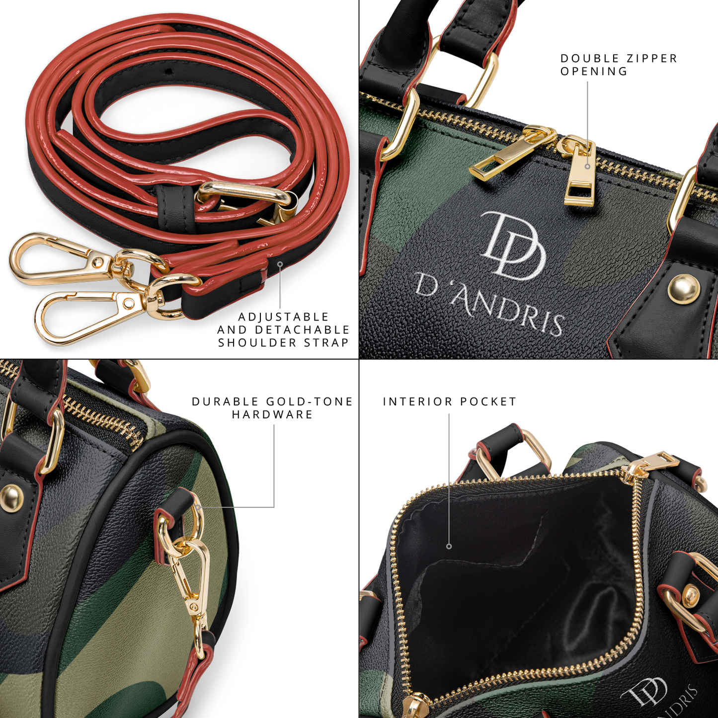 Camo Cross-body Handbag