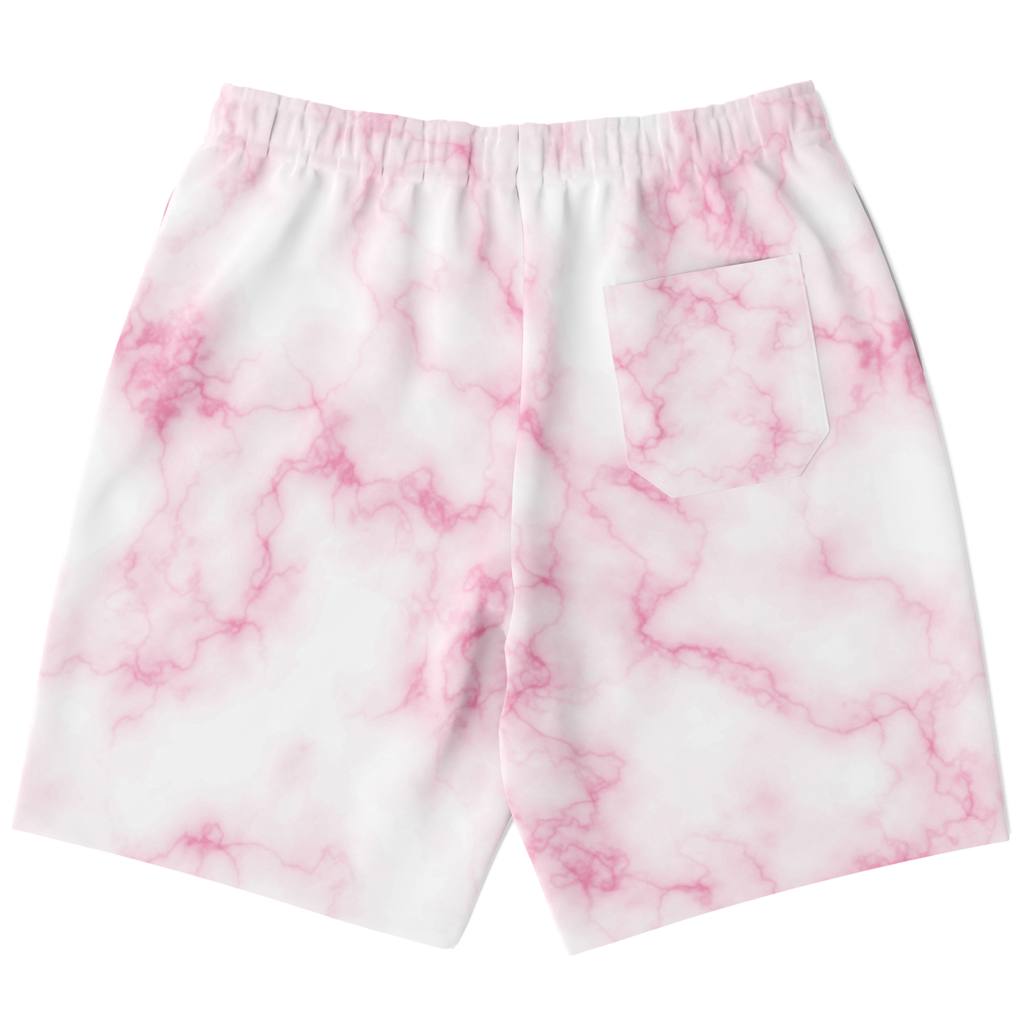 Pink Marble Long Shorts
