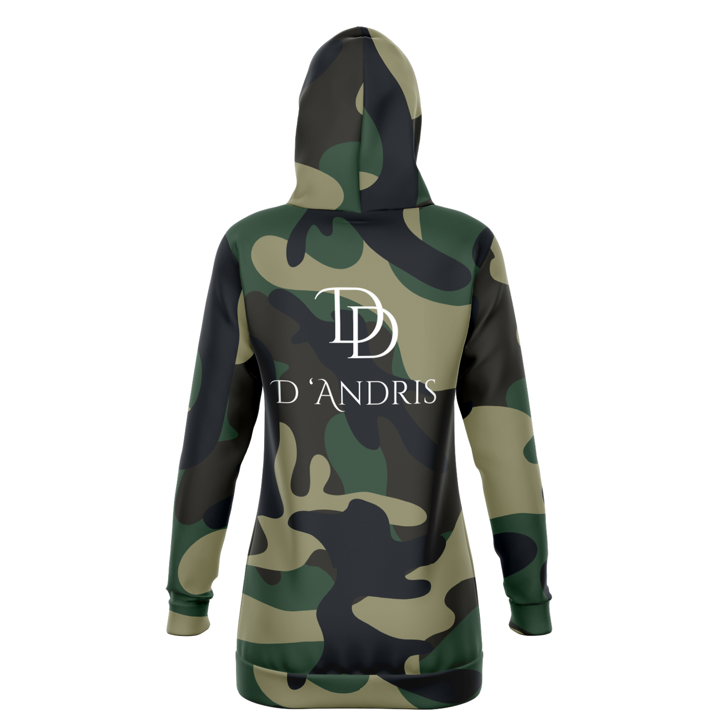 Camo Longline Hoodie