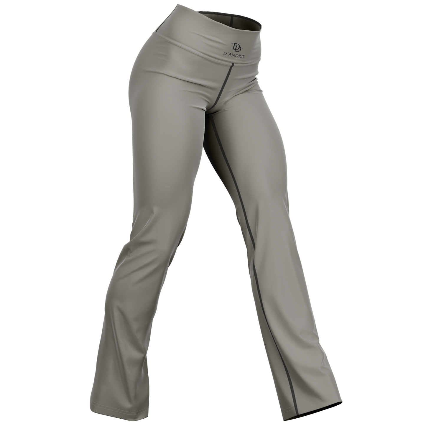 Gray Flare Leggings