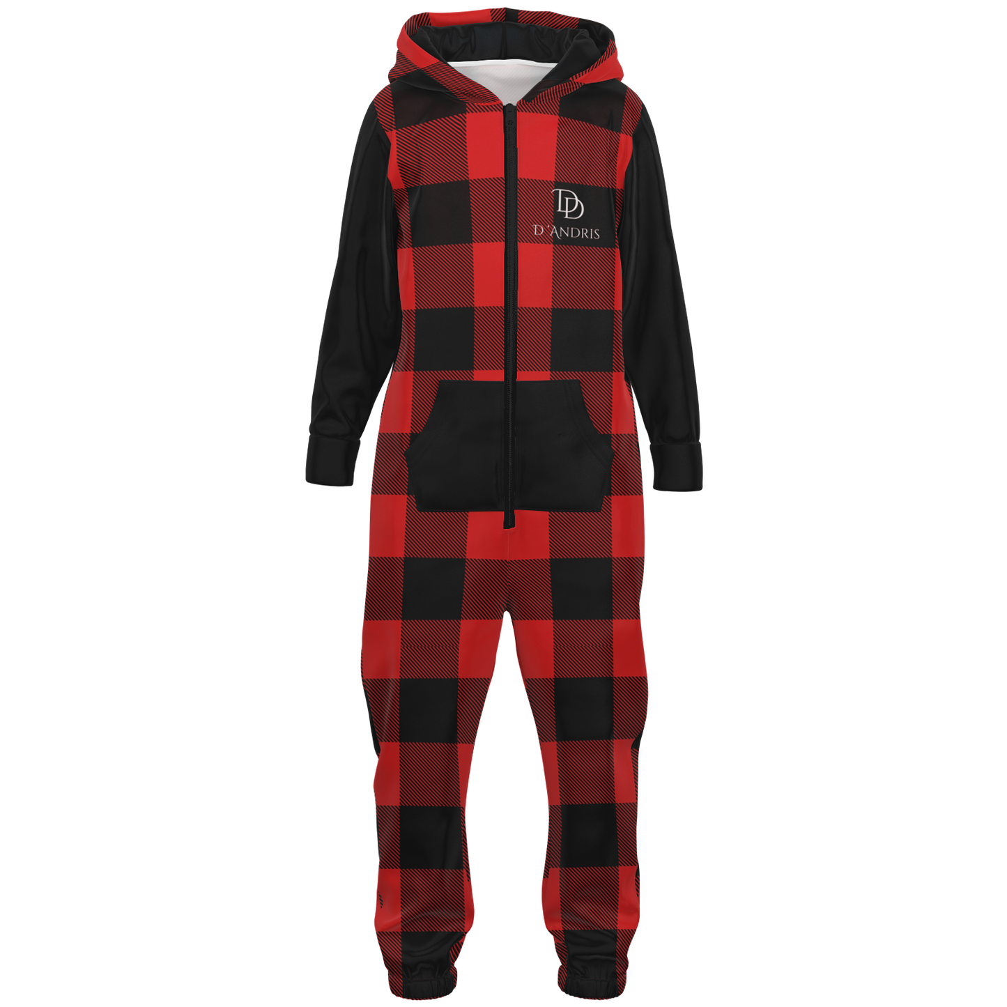 Plaid Kids Jumpsuit