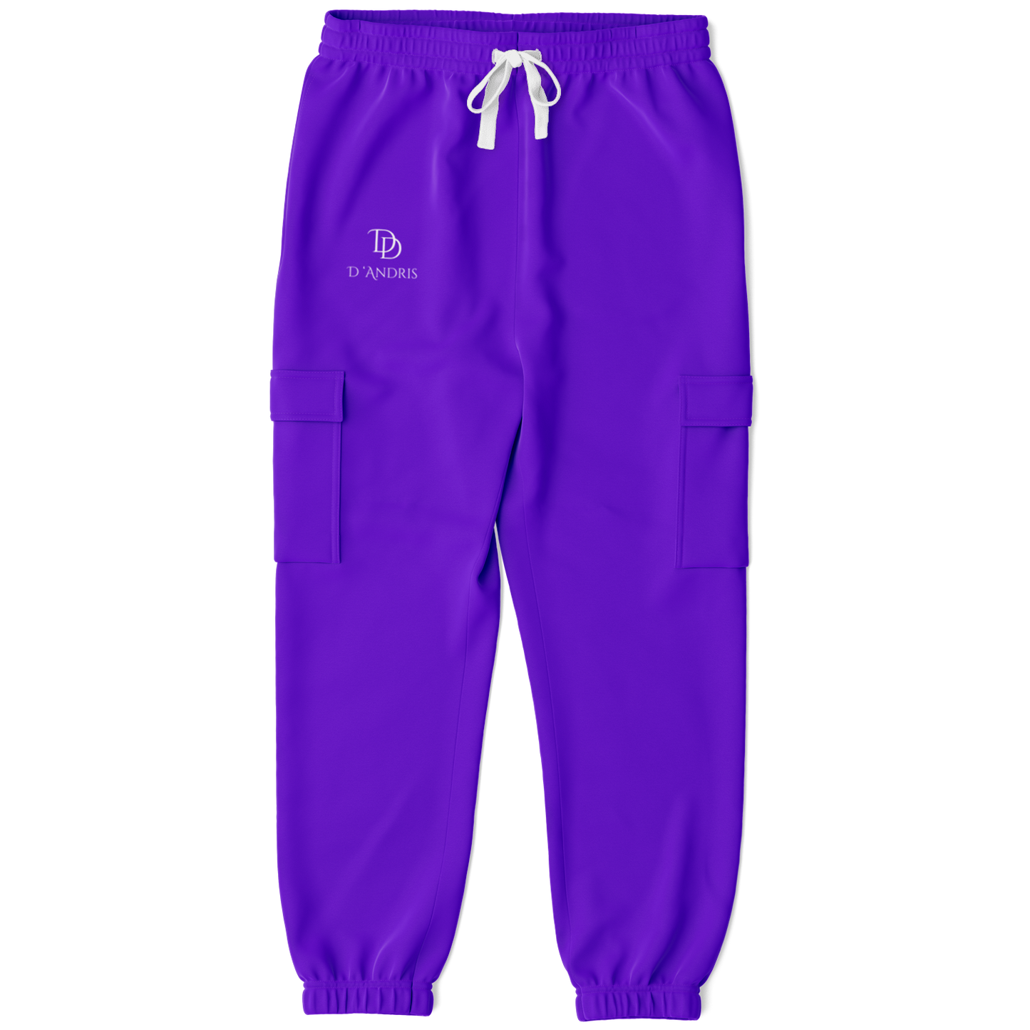 Purple Cargo Sweatpants