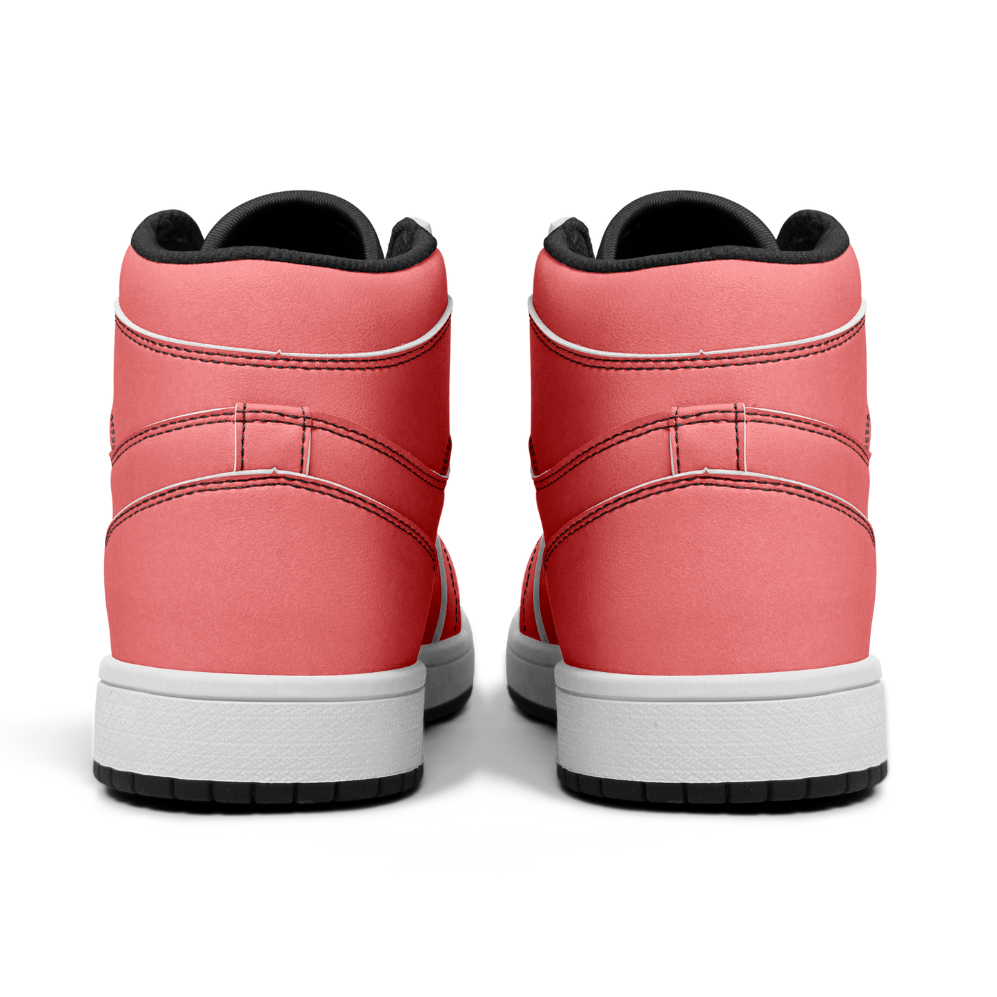 salmon High Top Shoes