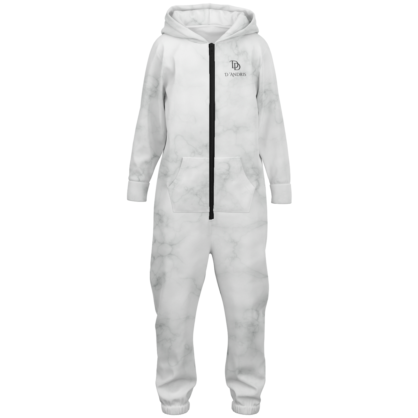 White Marble Youth Jumpsuit