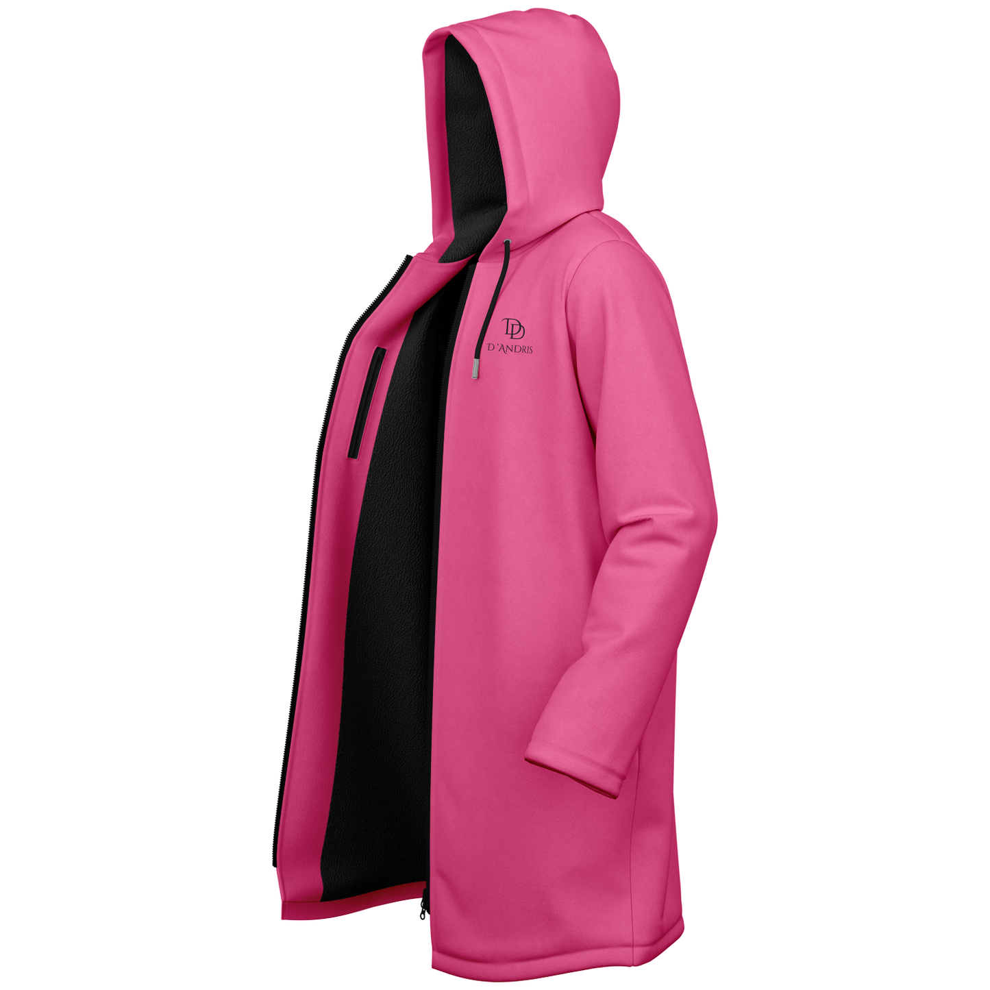 Pink Zipper Cloak