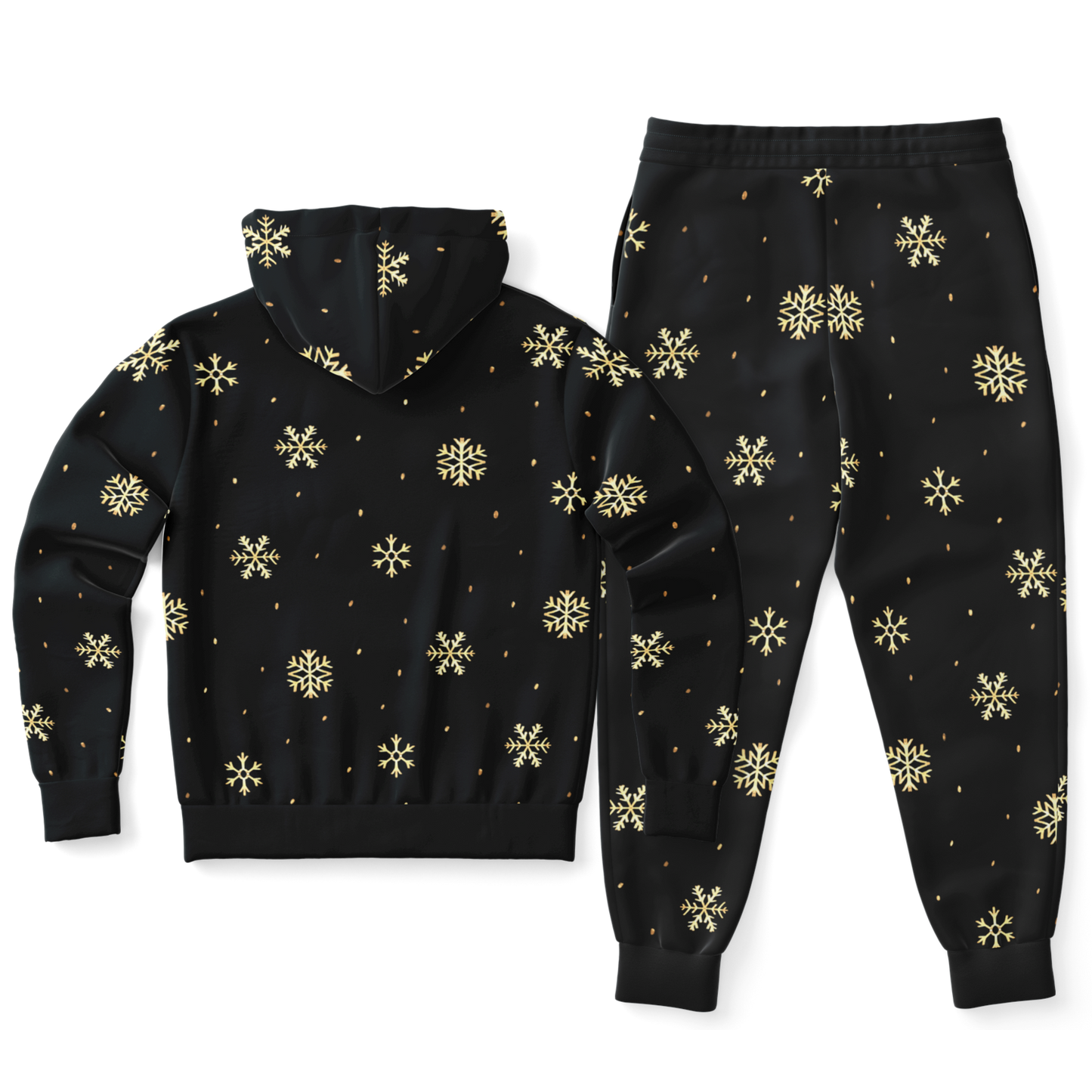Black & Gold Christmas Ziphoodie & Jogger