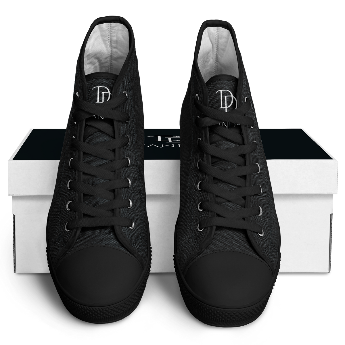 Black High Top Shoes