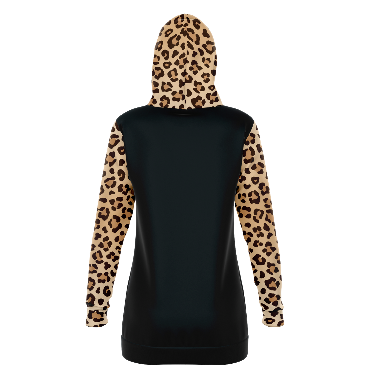 Leopard Longline Hoodie