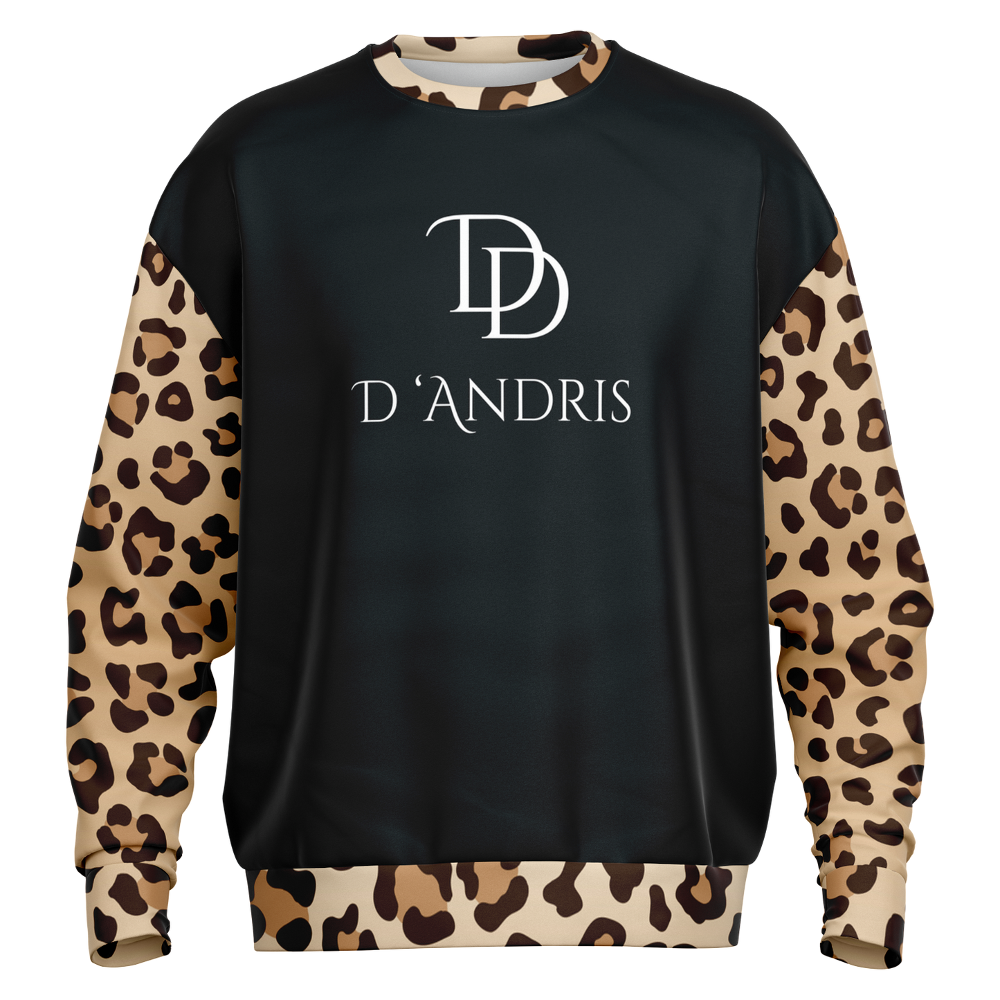 Leopard Heavyweight Over-sized Sweatshirt
