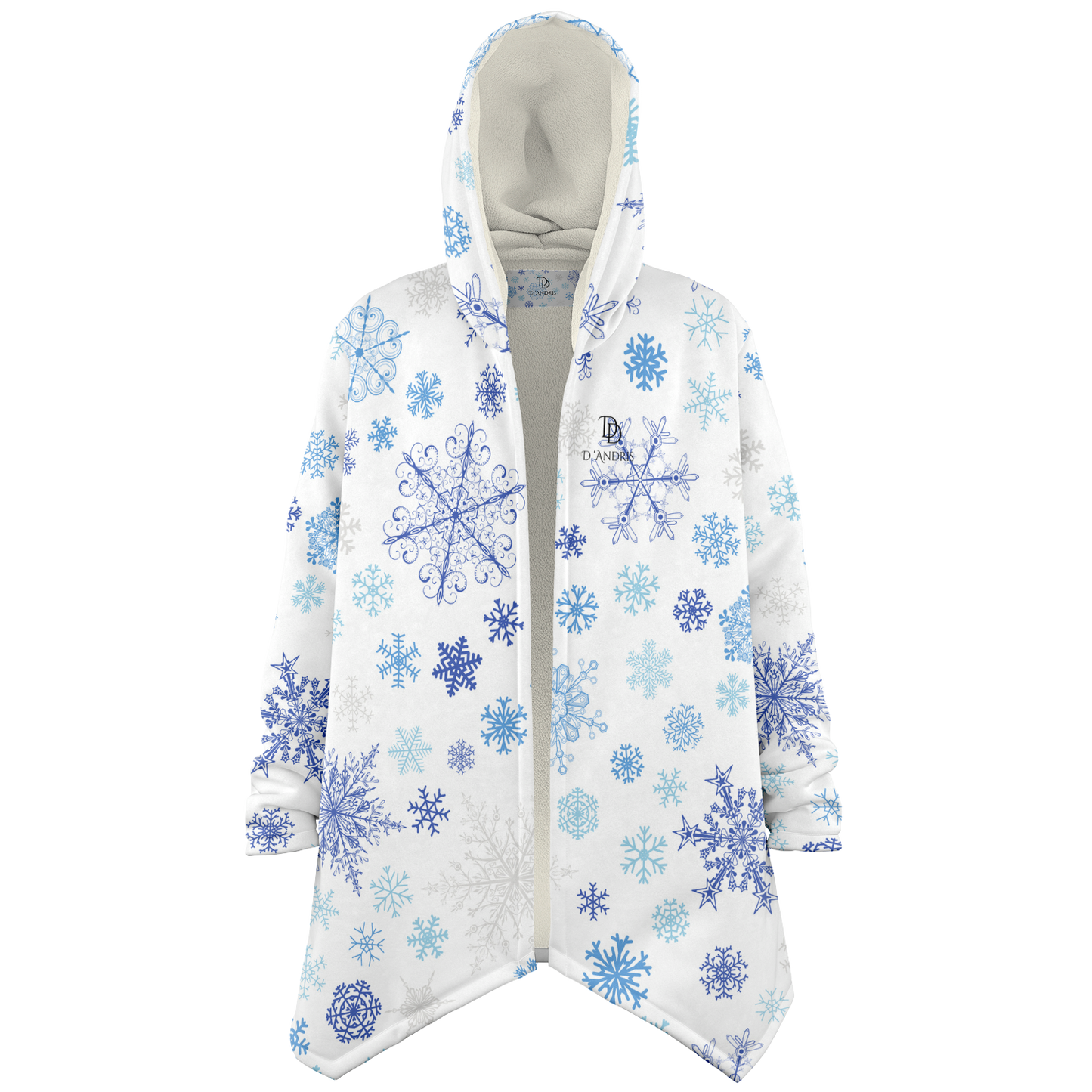 White Snowfall Christmas Cloak